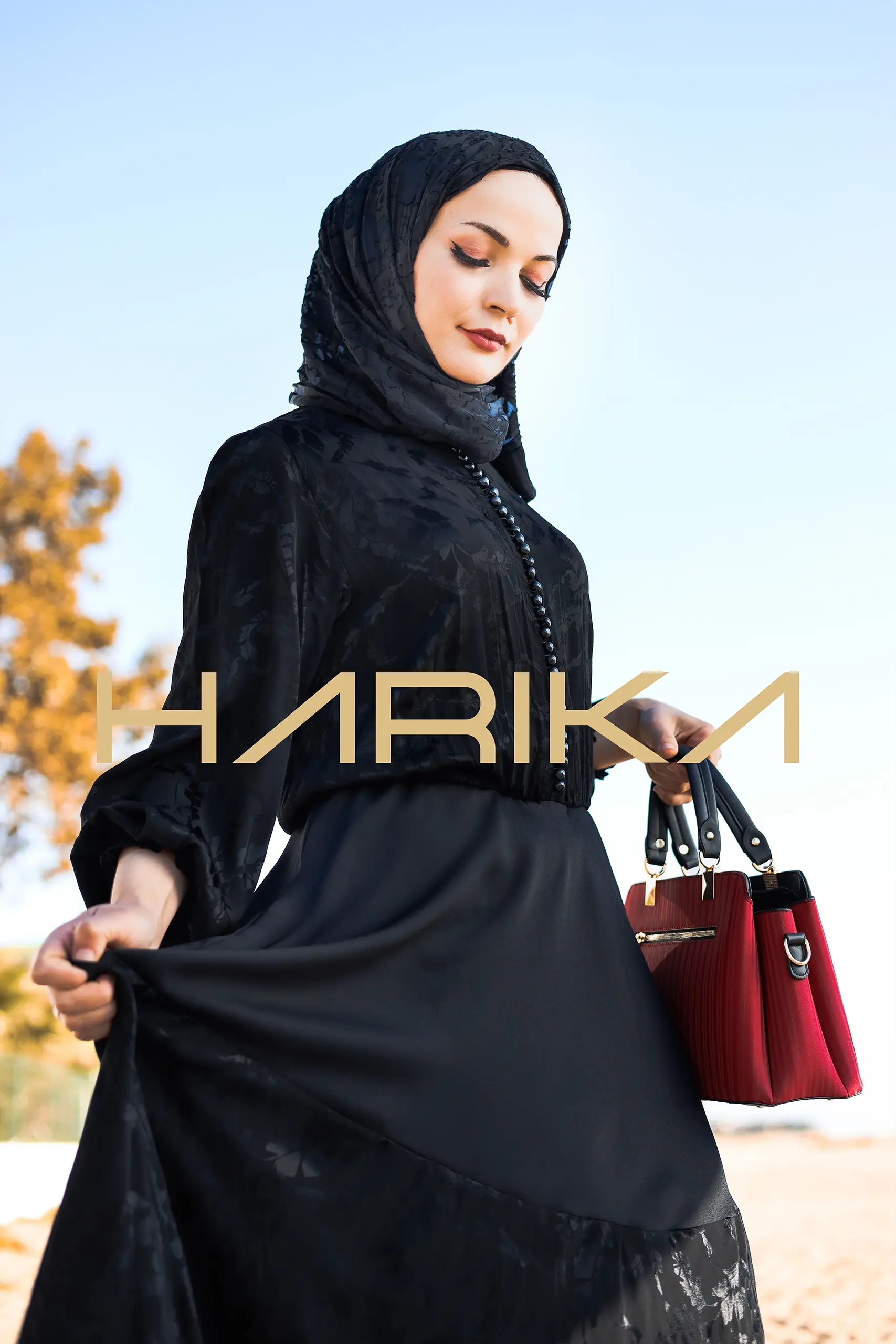 A tiered dress made of Premium Jessica silk and silk crepe - Image 10