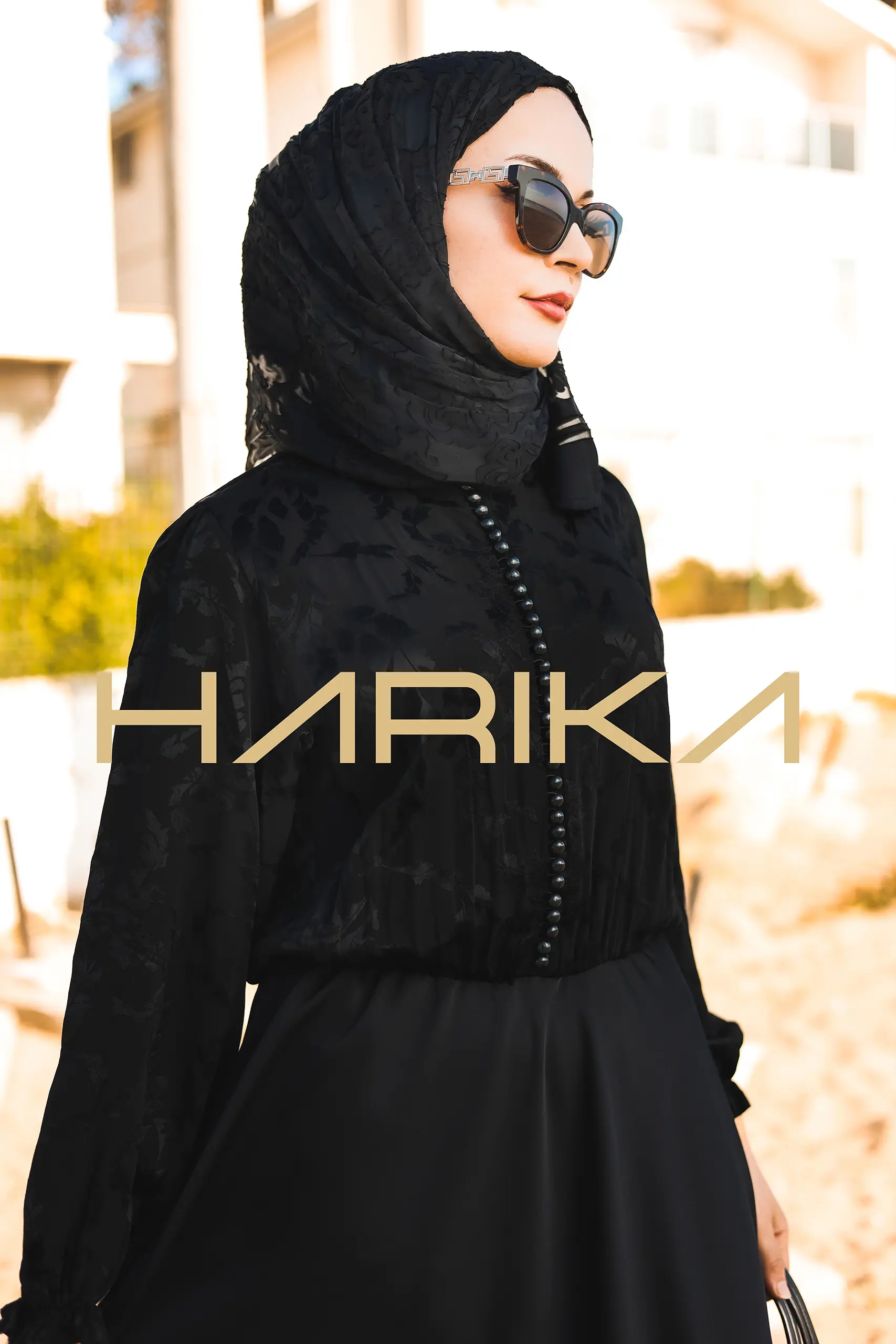 A tiered dress made of Premium Jessica silk and silk crepe - Image 7