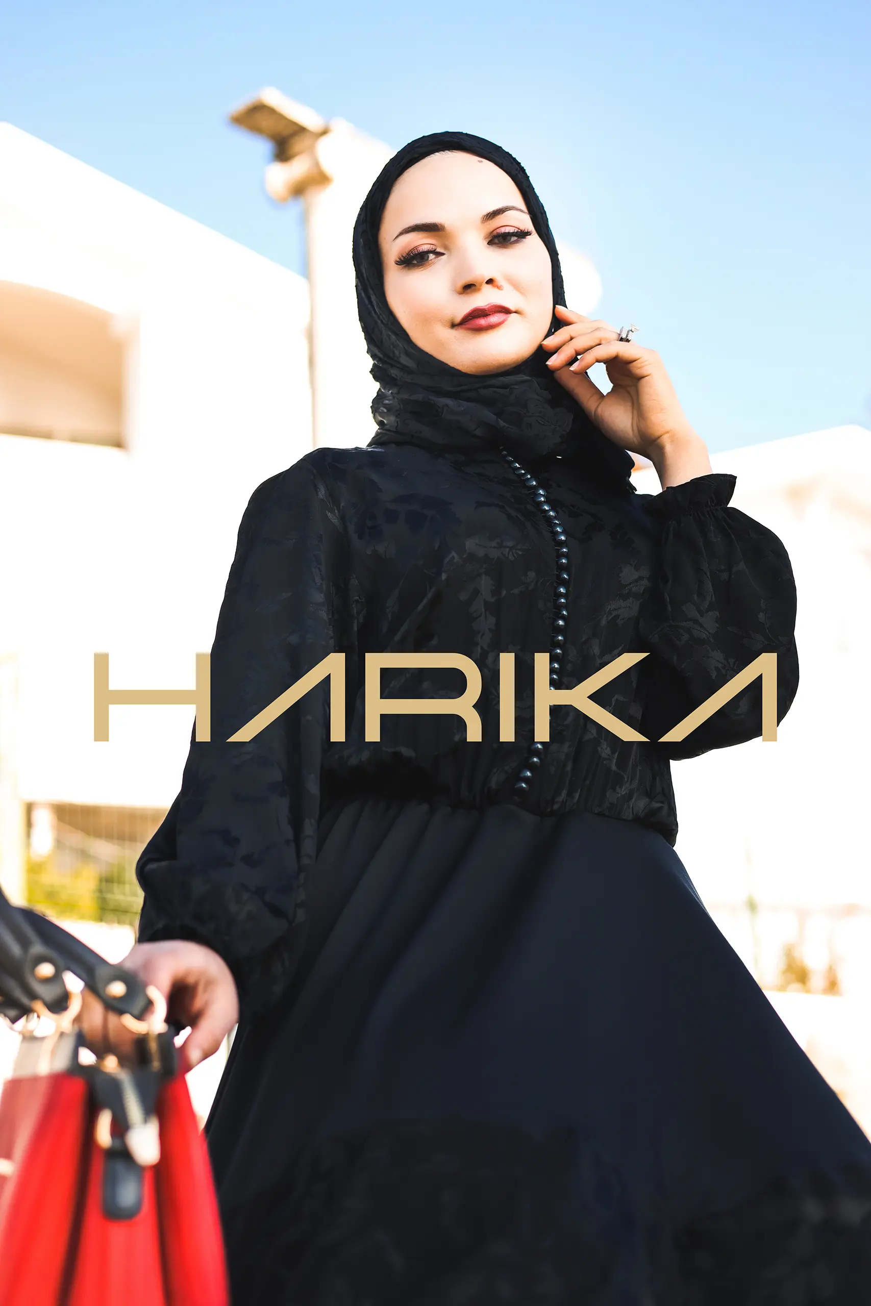 A tiered dress made of Premium Jessica silk and silk crepe - Image 3