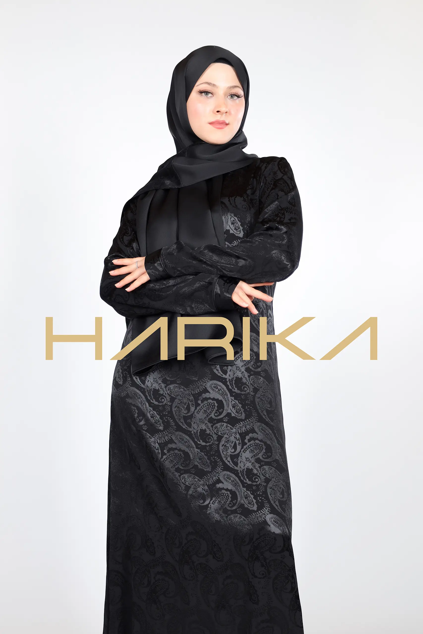 Jessica Premium Silk Black Dress - Image 4