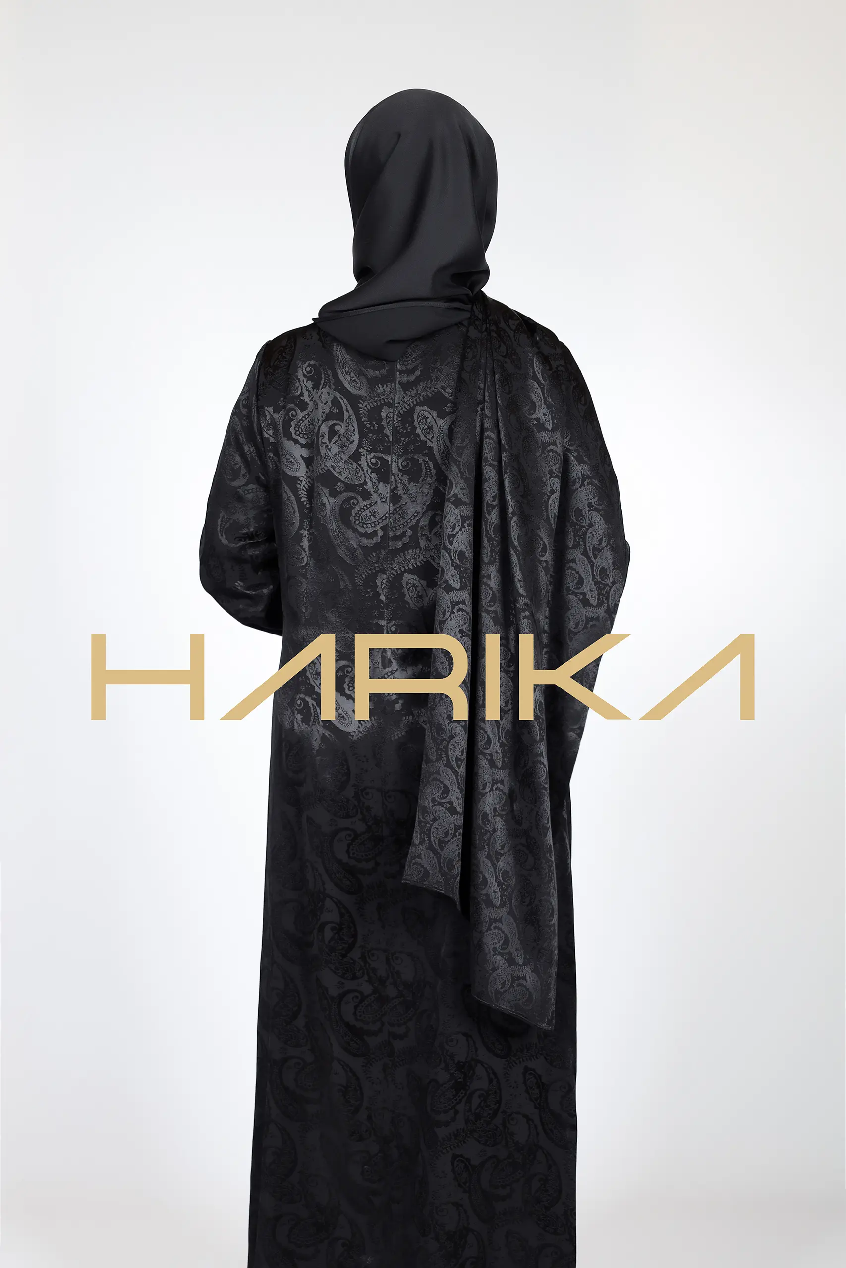 Jessica Premium Silk Black Dress - Image 2
