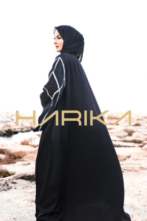 Detailed stylish Abaya and Dress set (Shawl is included)