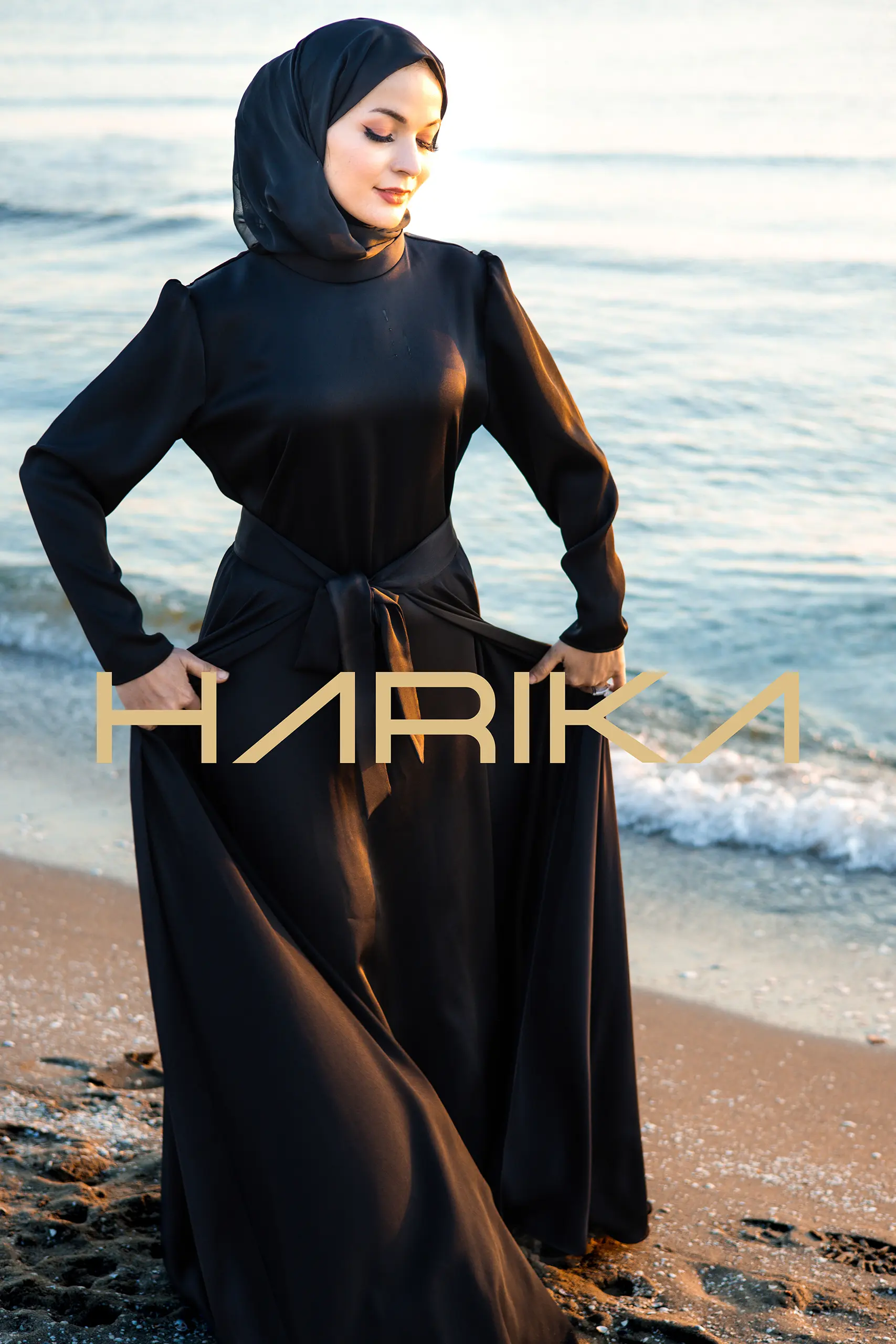 Elegant and detailed black dress - Image 6