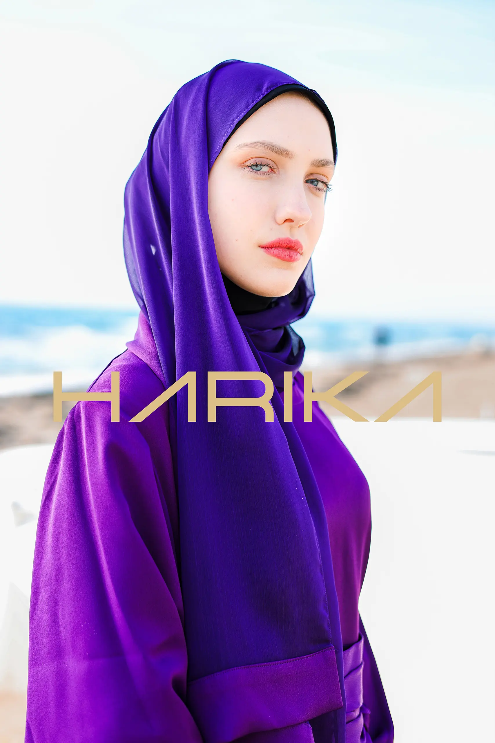 A Royal Purple Abaya - Image 5