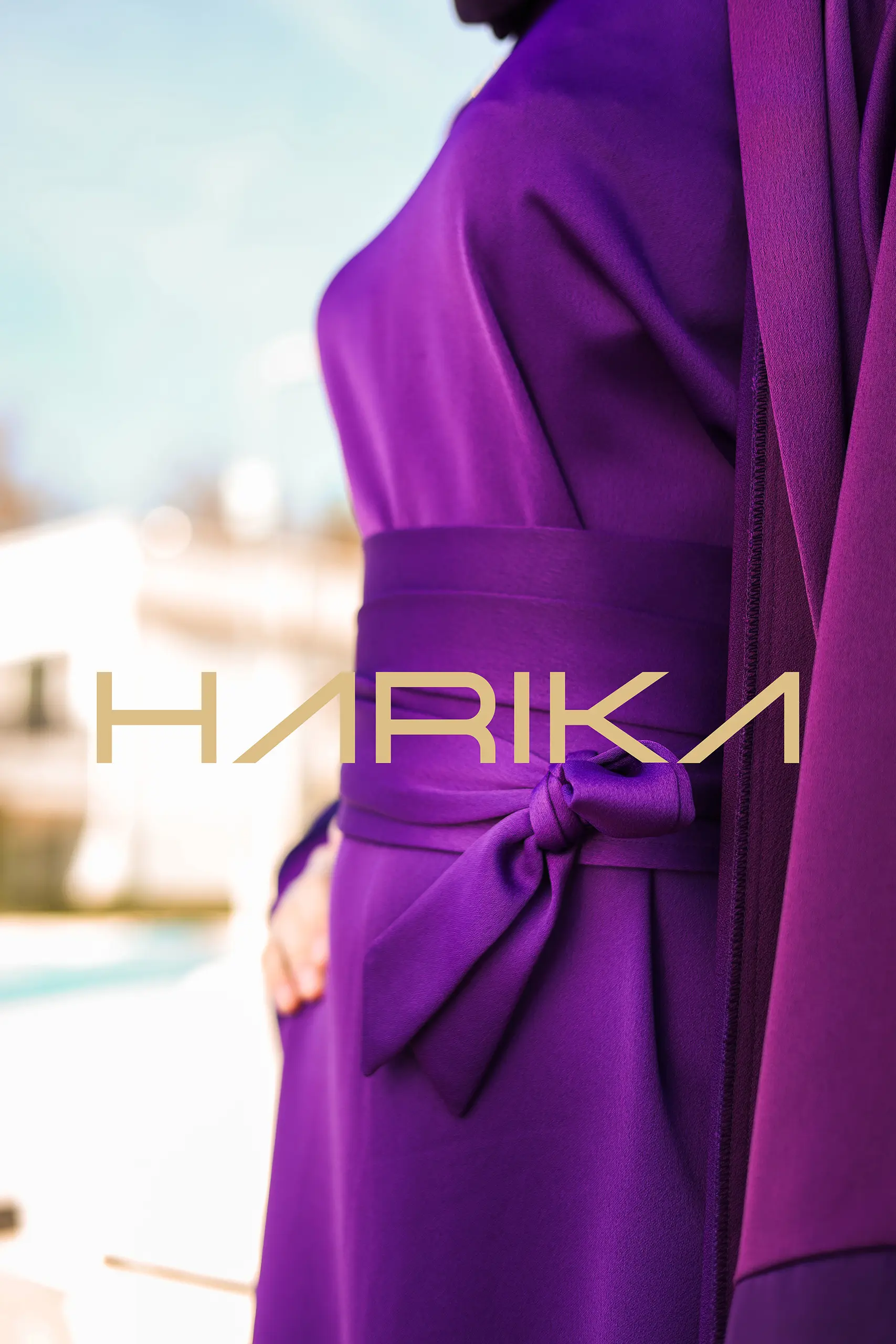 A Royal Purple Abaya - Image 16