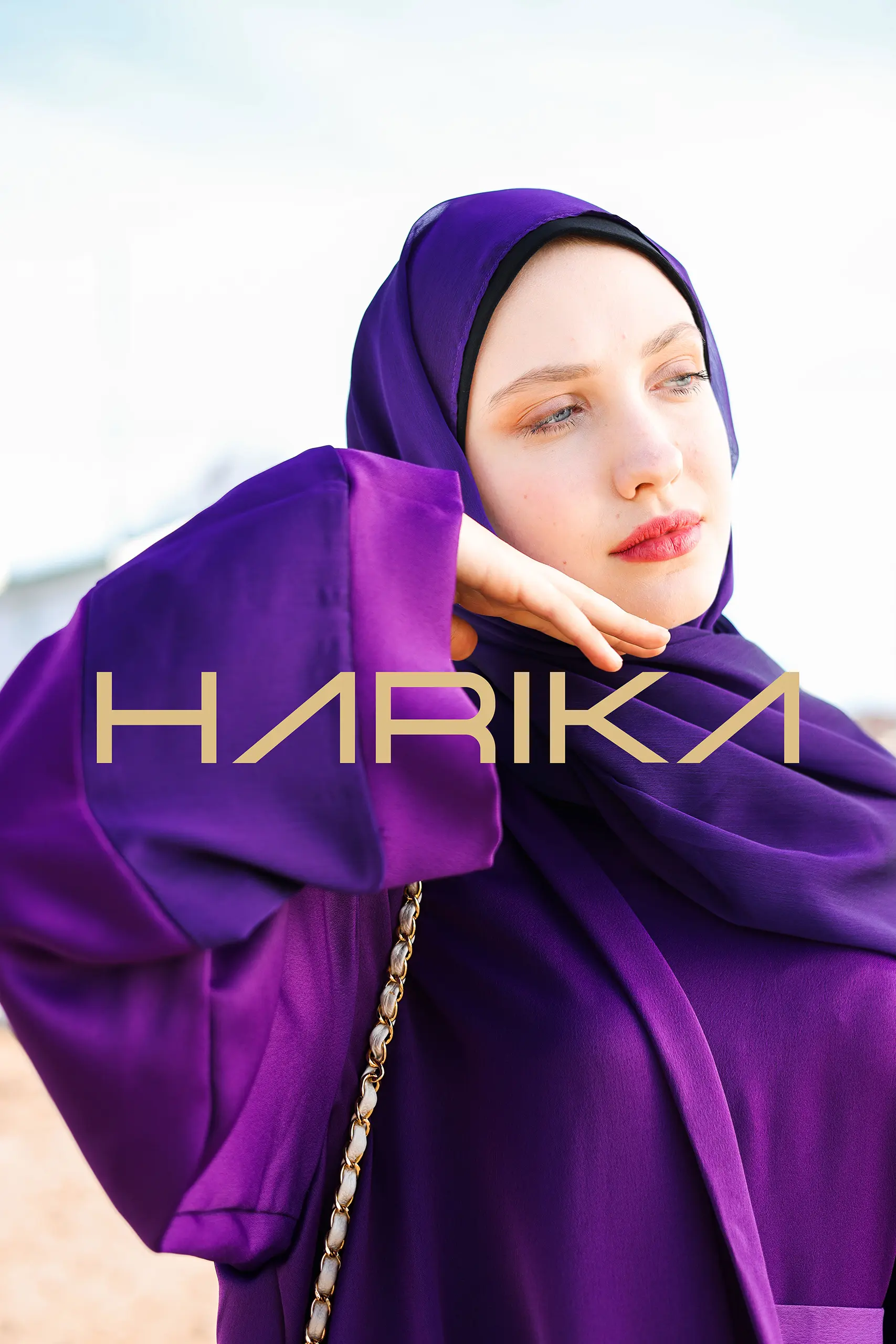 A Royal Purple Abaya - Image 15
