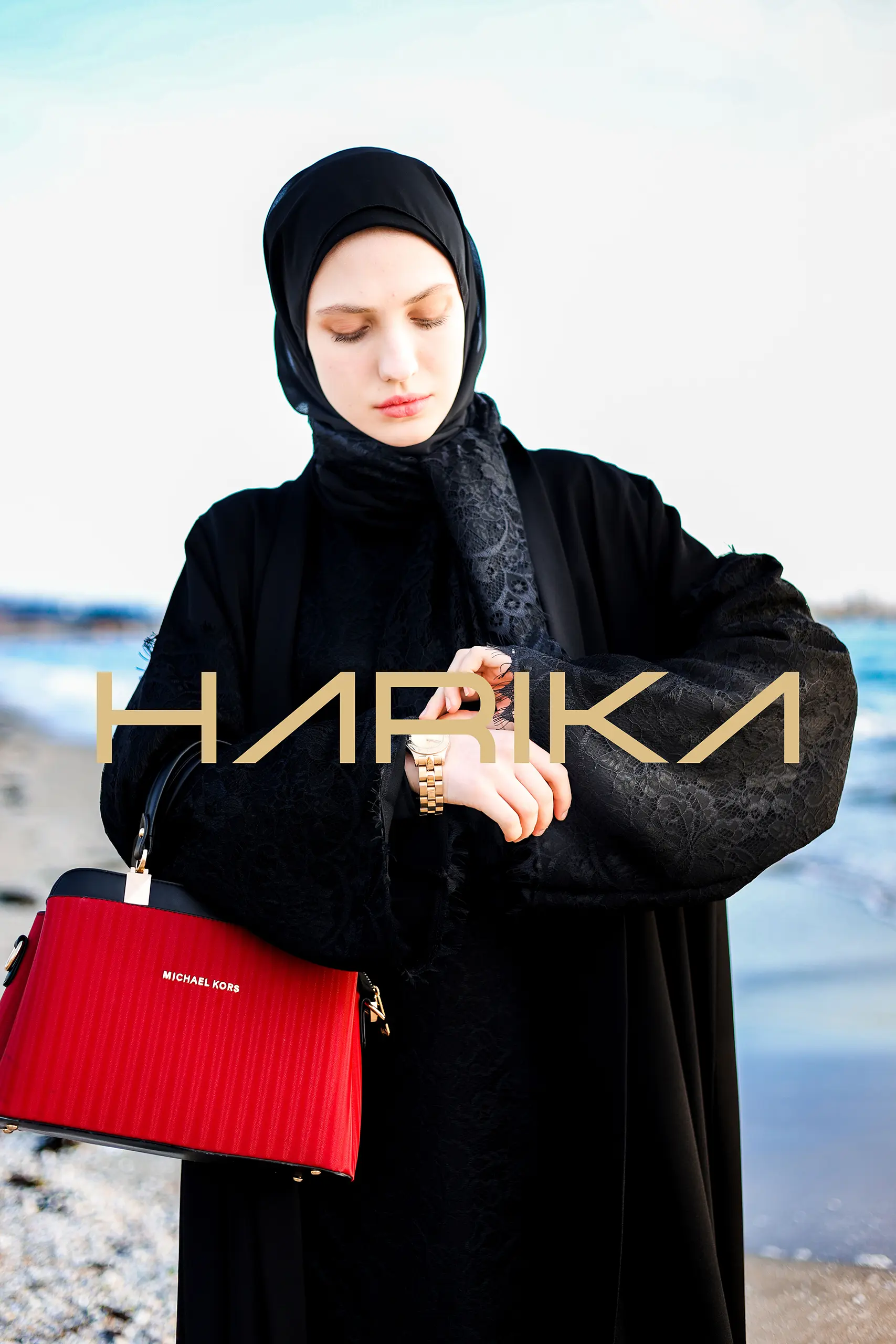 Black Lace Abaya(the dress is not included) - Image 11