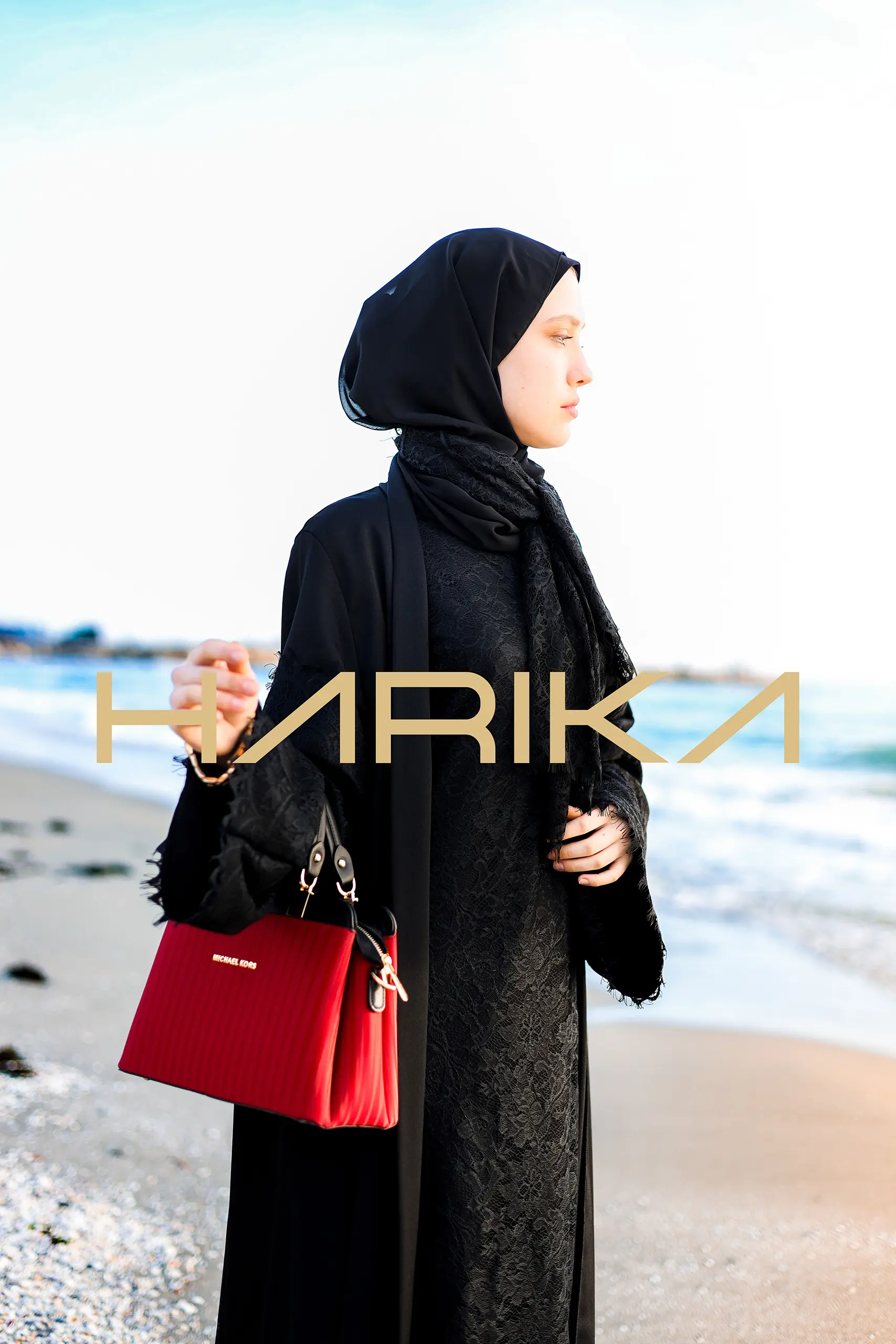 Black Lace Abaya(the dress is not included) - Image 9