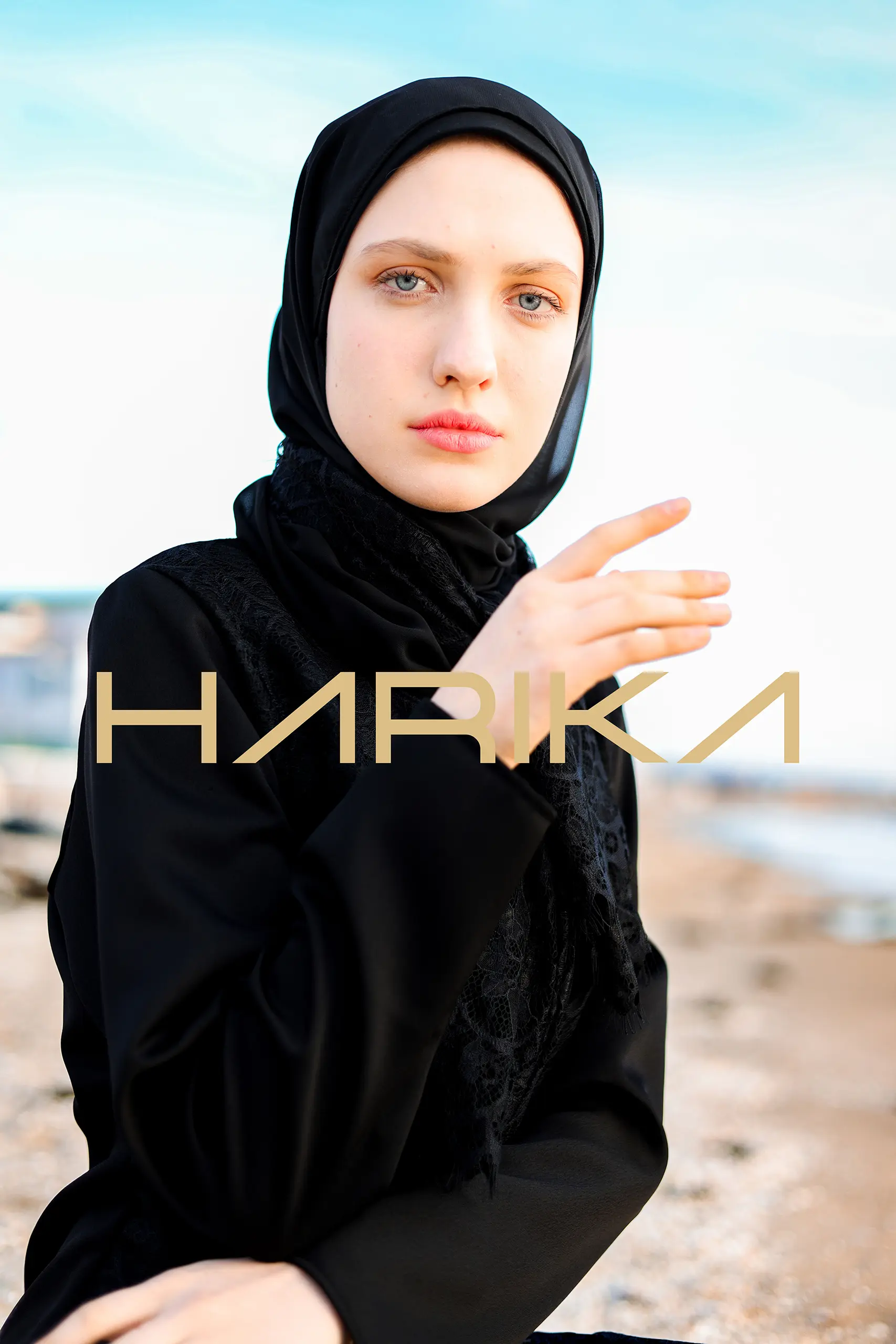 Silk Crepe and Lace Dress Abaya Set - Image 15