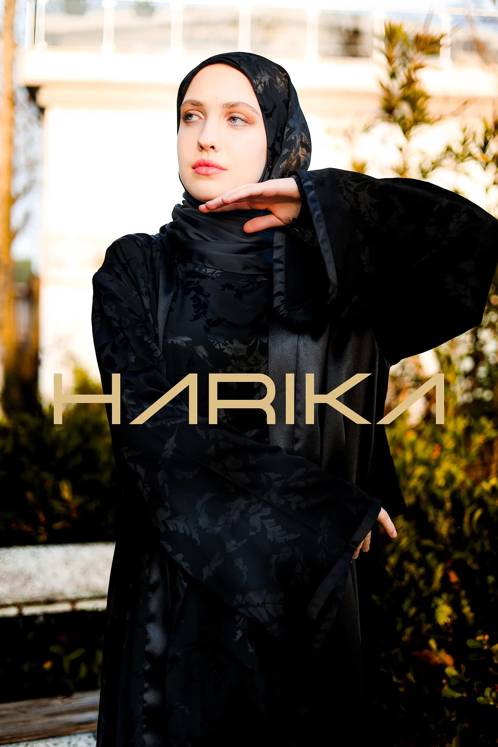 Black Premium Jessica silk Abaya(Only abaya) - Image 9