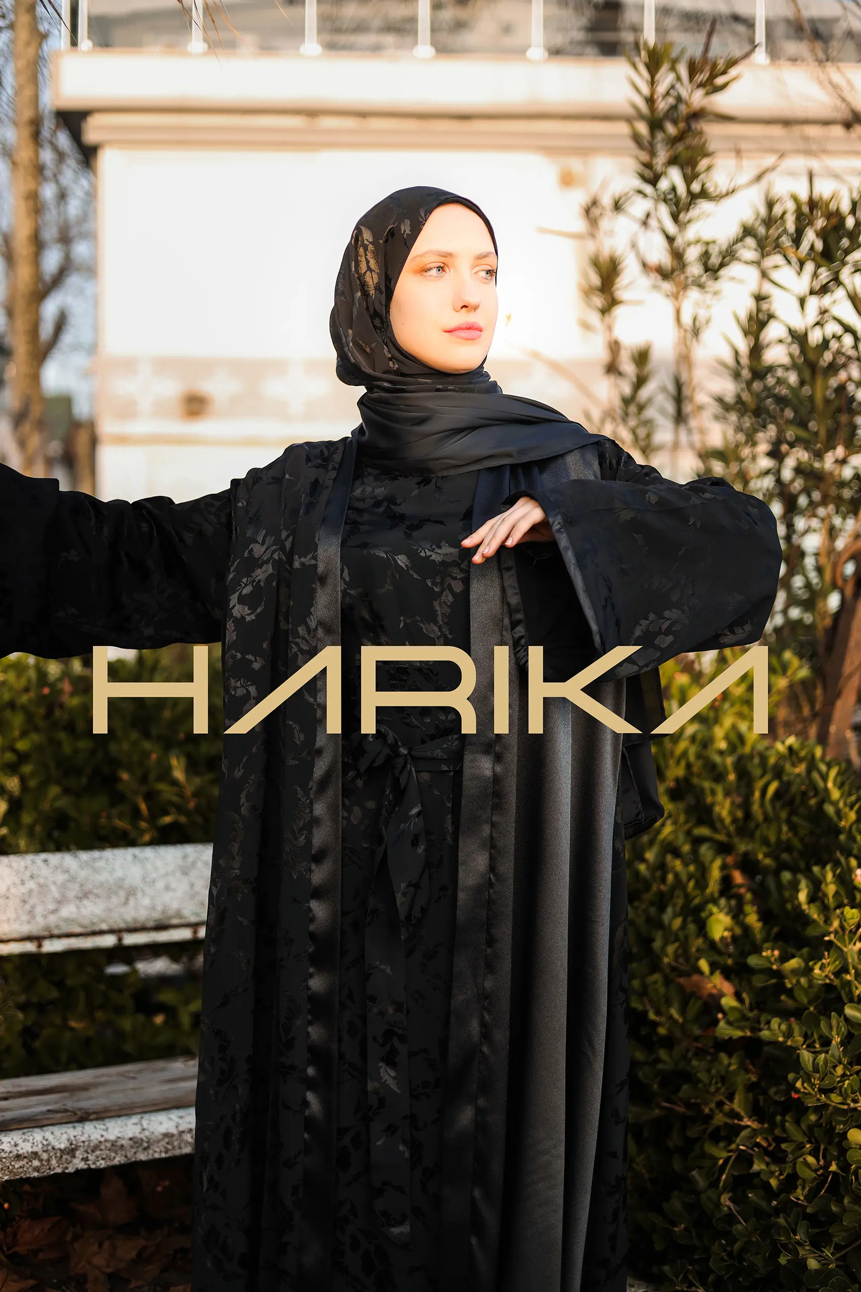 Black Premium Jessica silk Abaya(Only abaya) - Image 15