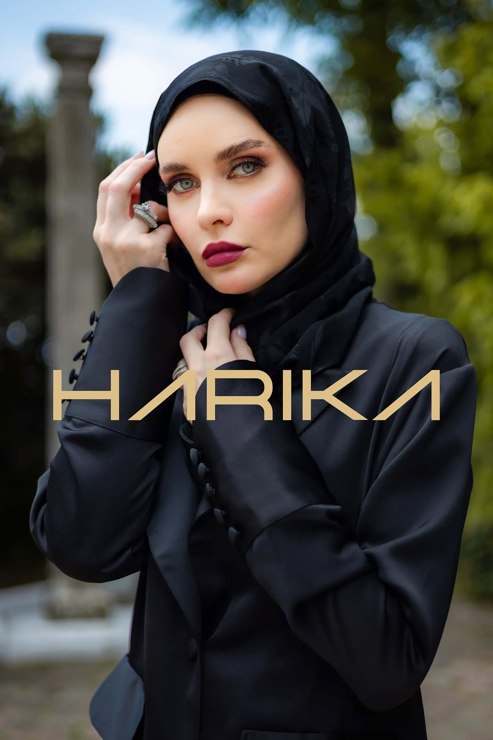 Stylish and practical abaya jacket
