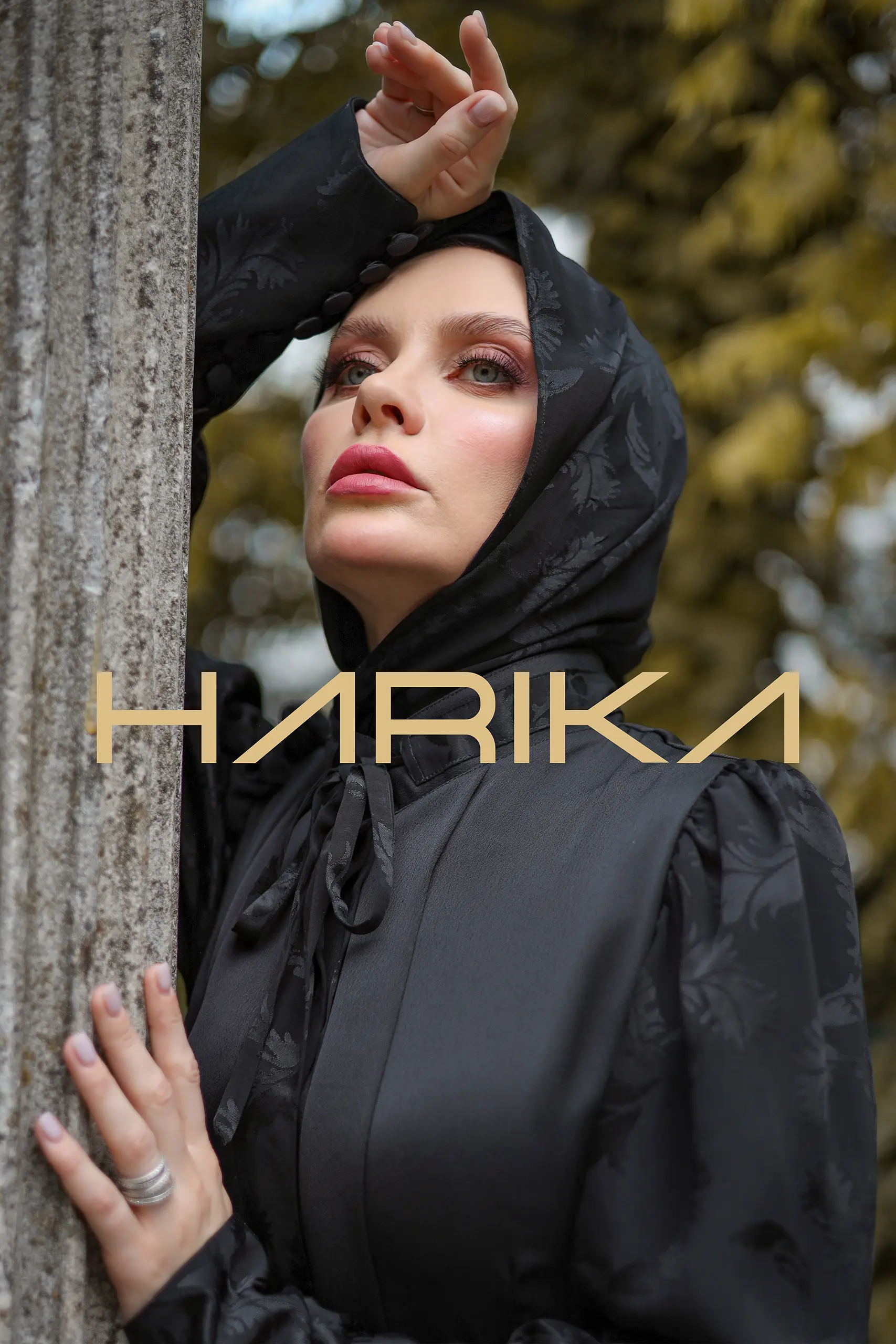 Double silk abaya "Radiant femininity" - Image 3