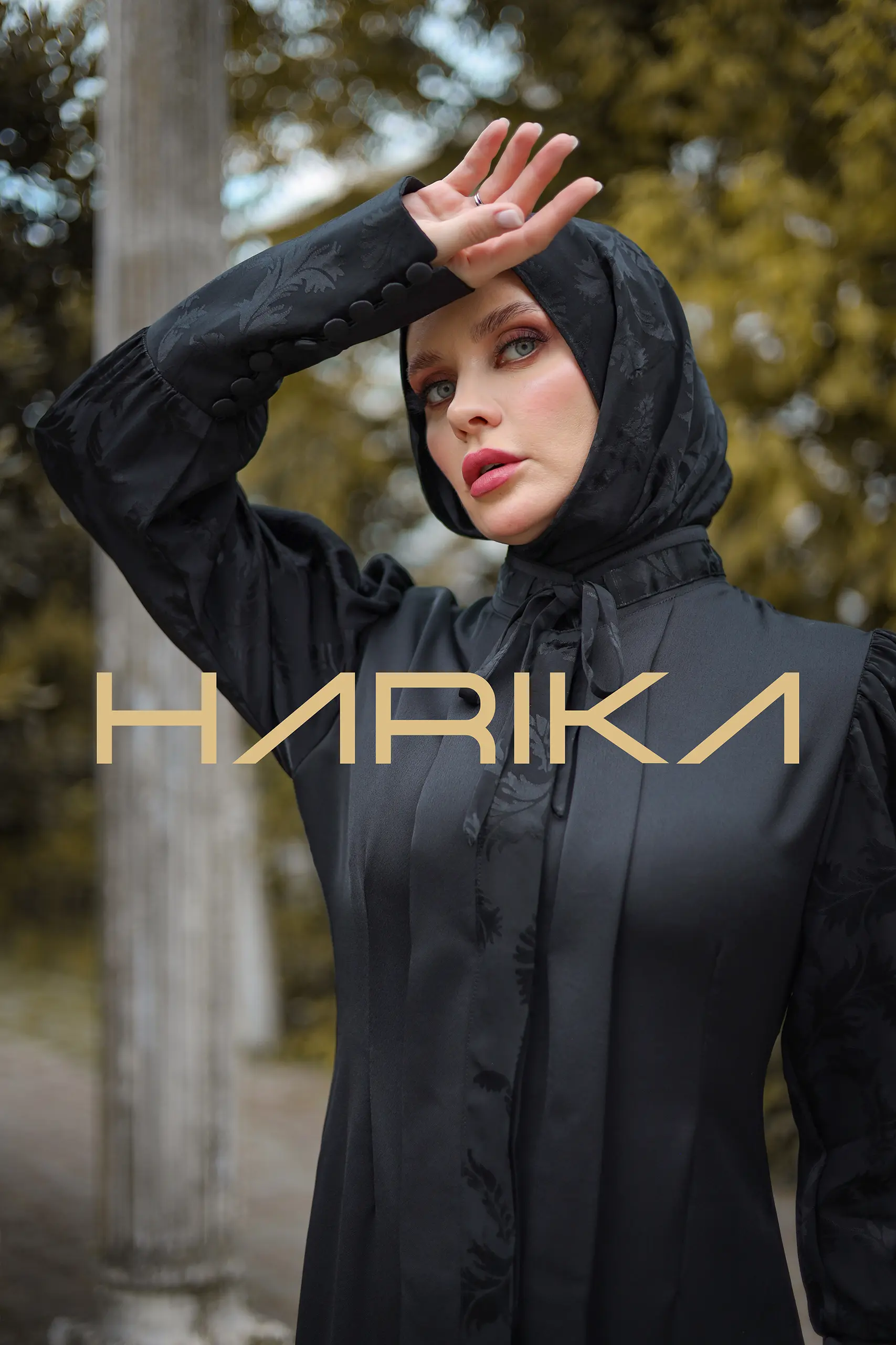 Double silk abaya "Radiant femininity" - Image 7