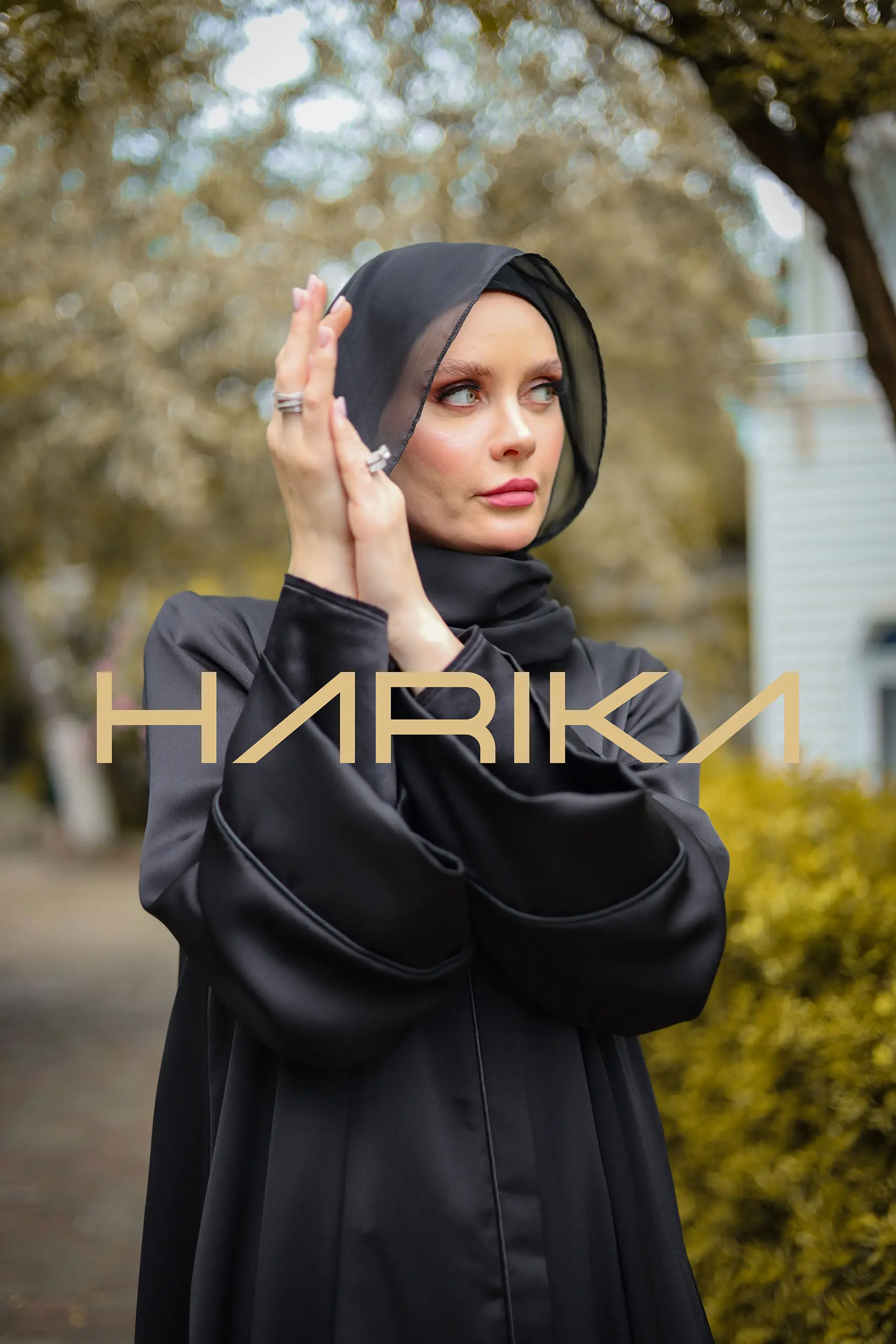 Comfortable black abaya