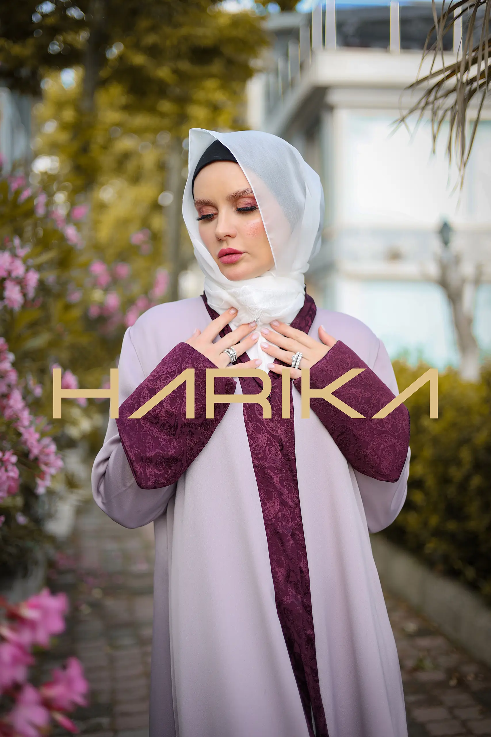 Beautiful abaya in bright colors - Image 10