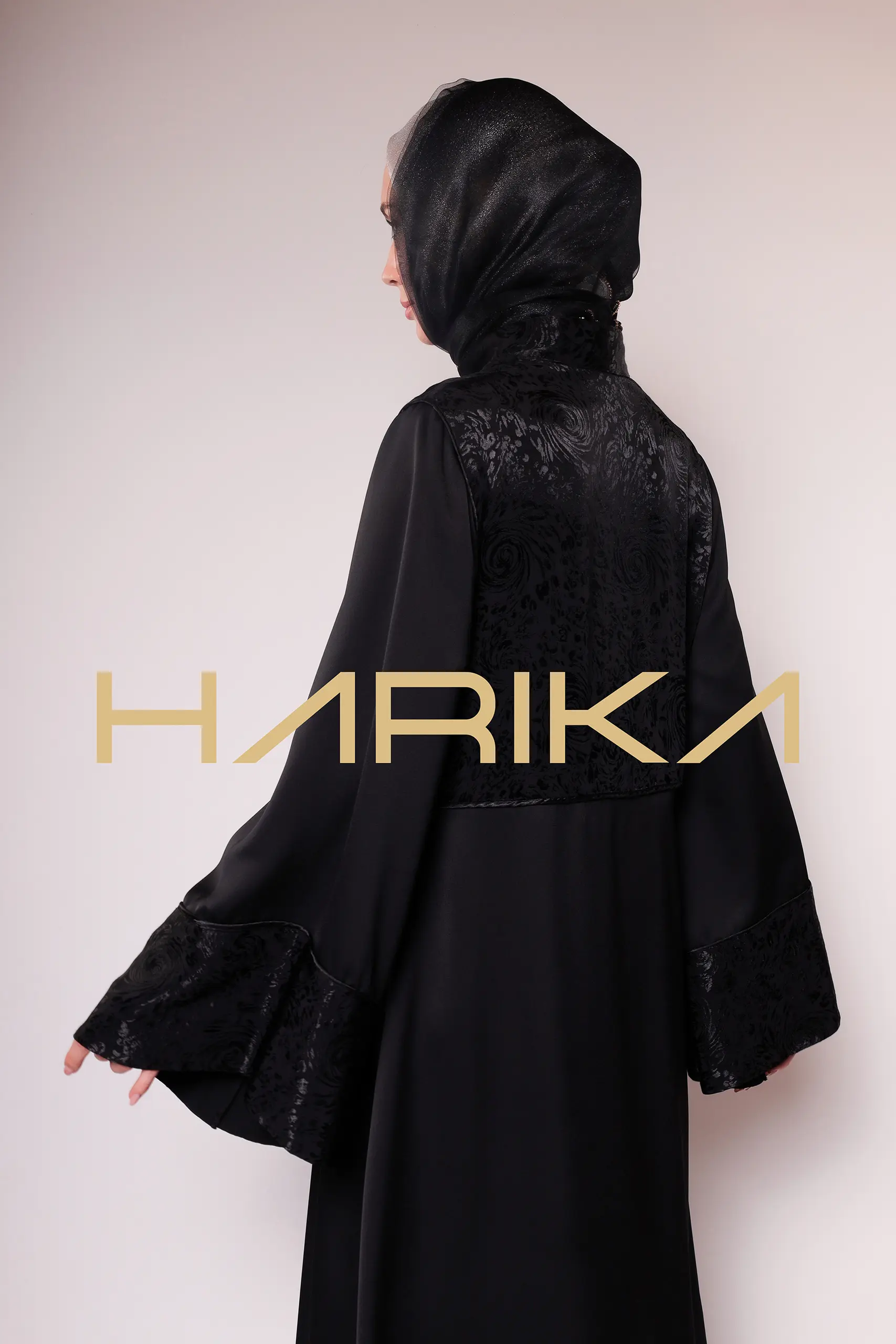 Double Silk Practical Abaya - Image 3