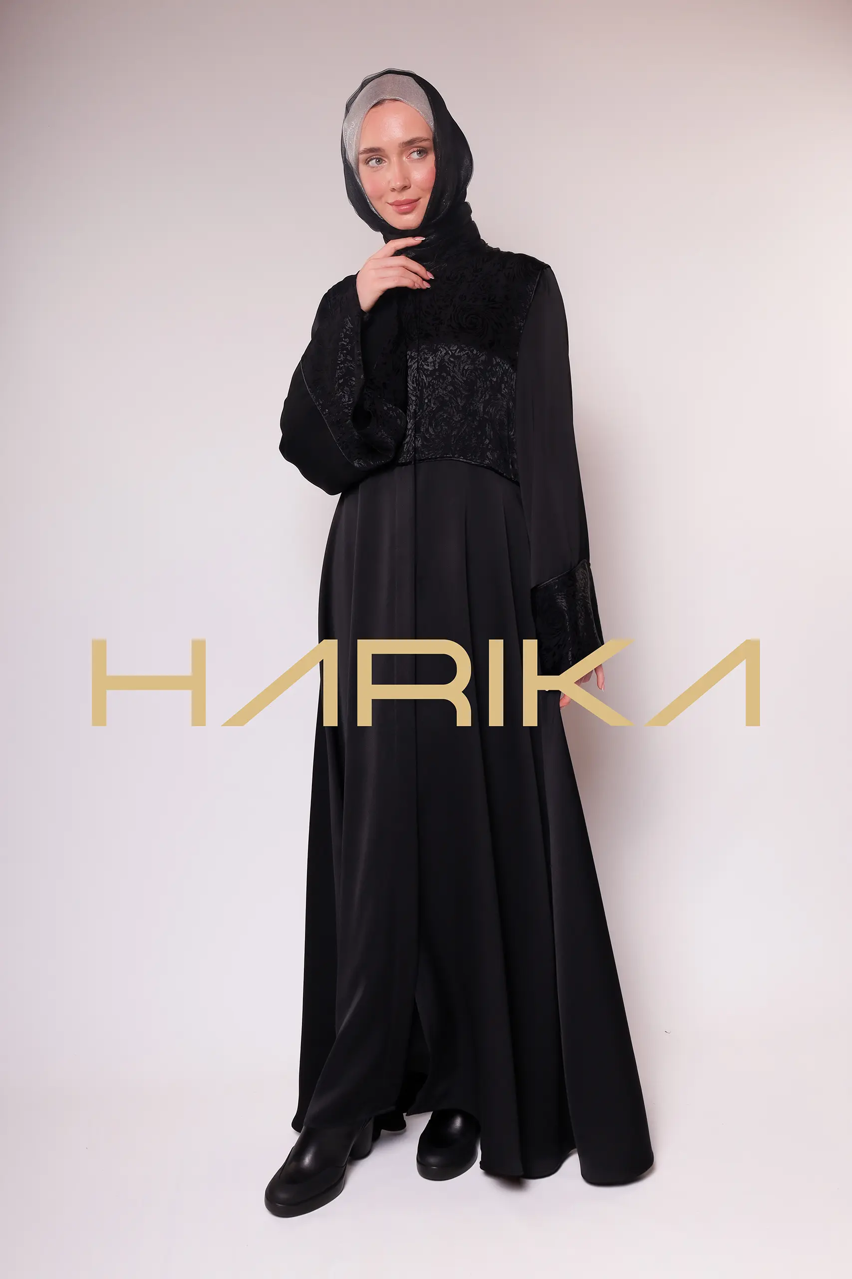 Double Silk Practical Abaya - Image 7