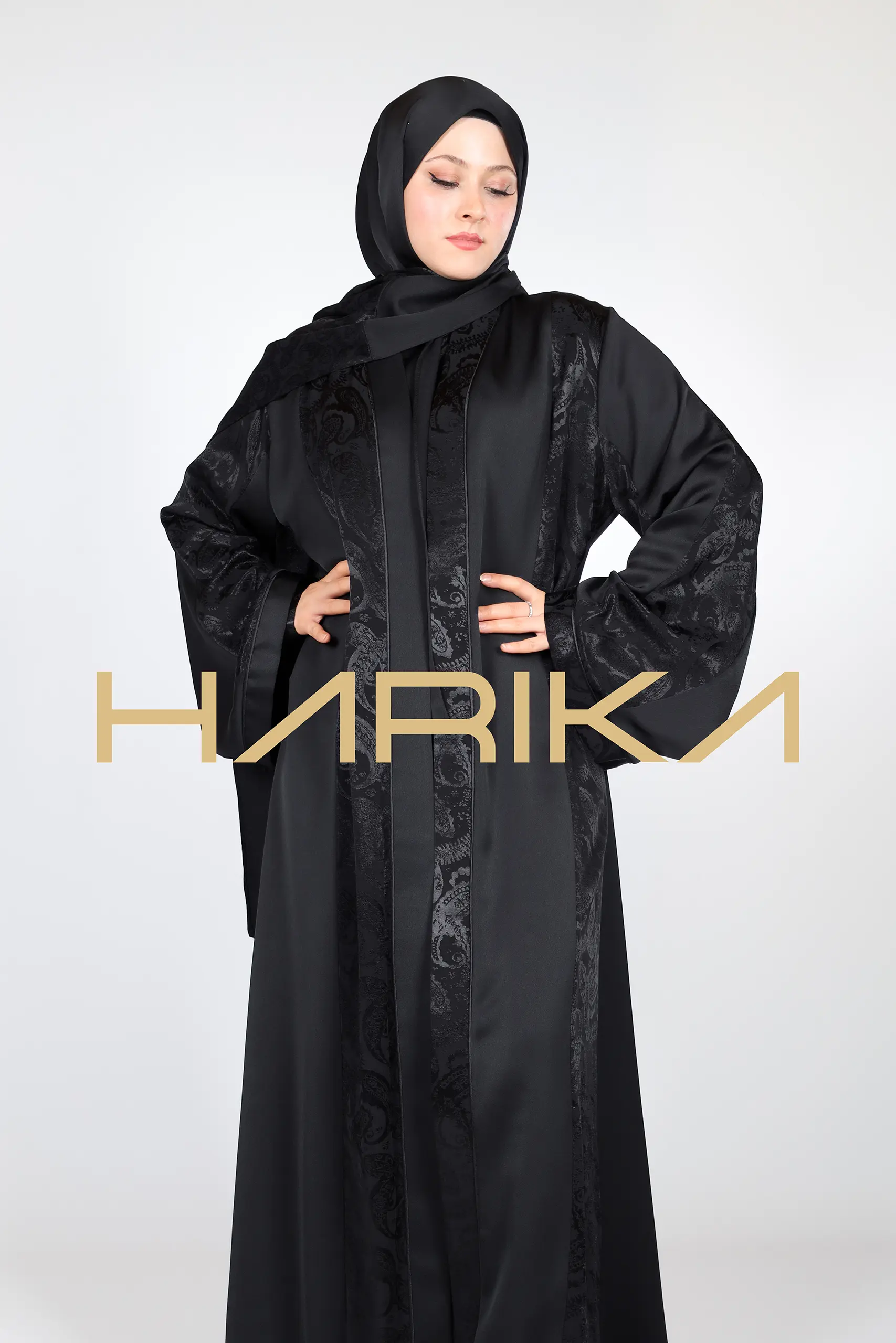 Black Premium Jessica Silk Set - Image 13