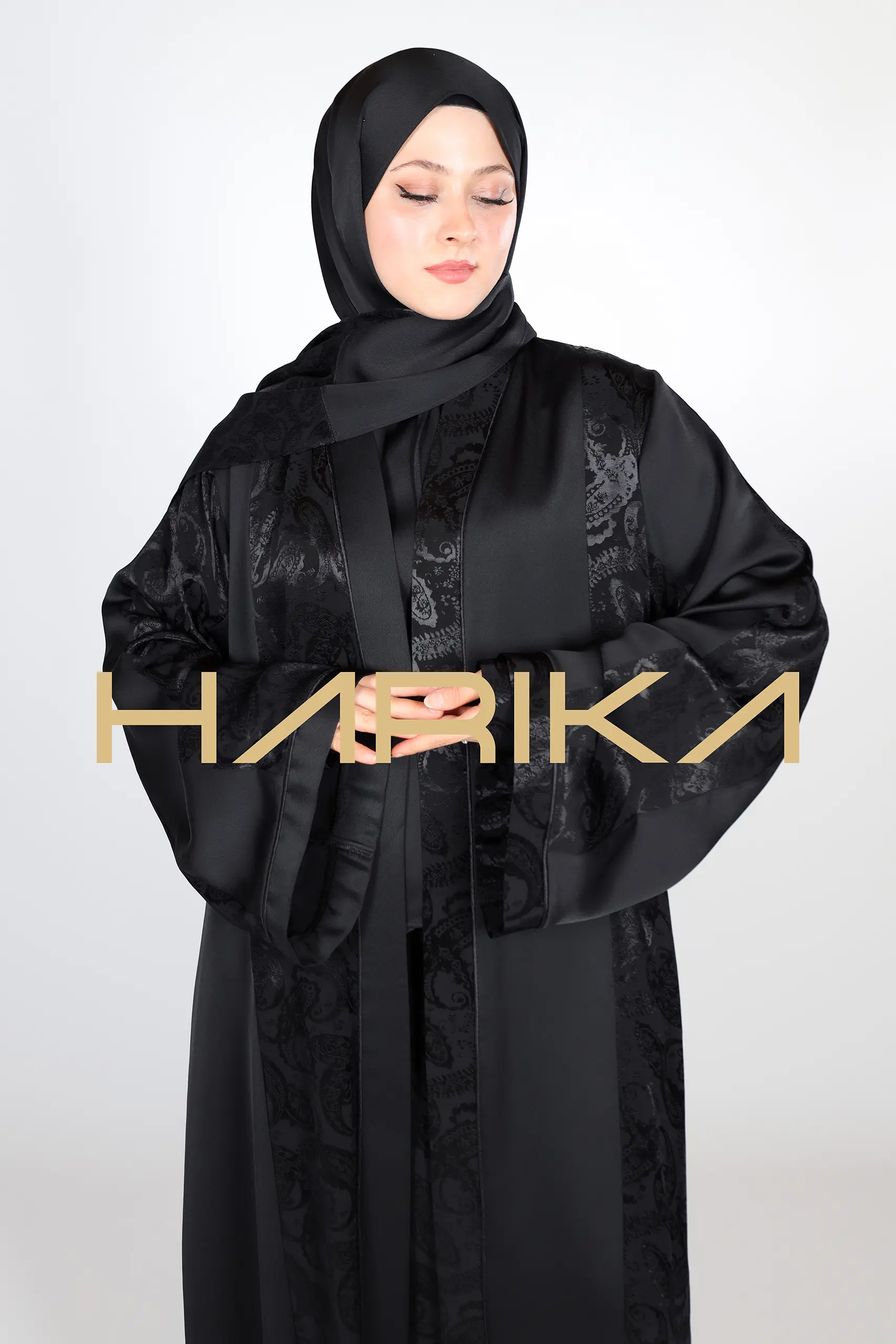 Black Premium Jessica Silk Set - Image 9