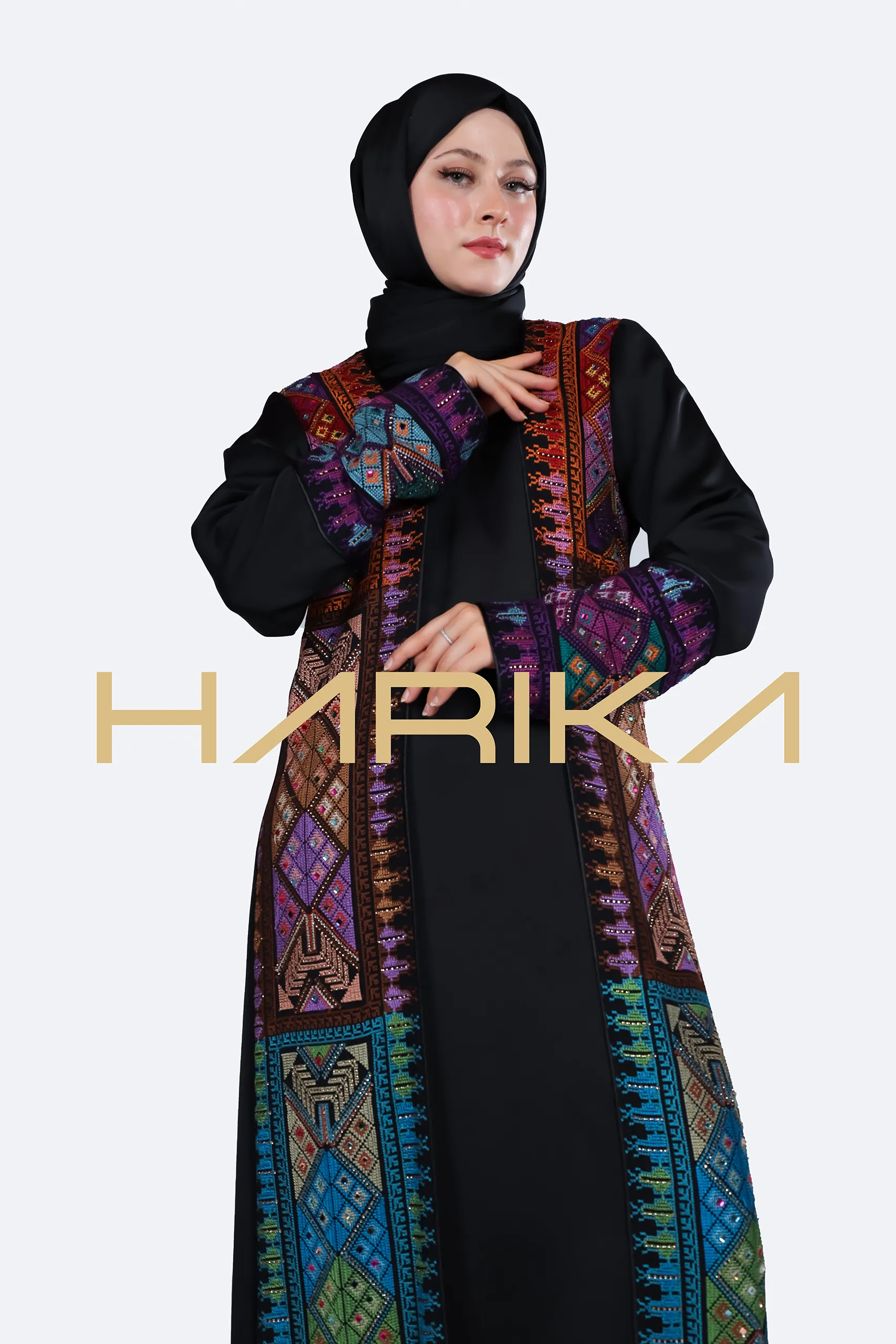 Luxury Abaya "Palestinian style" - Image 5