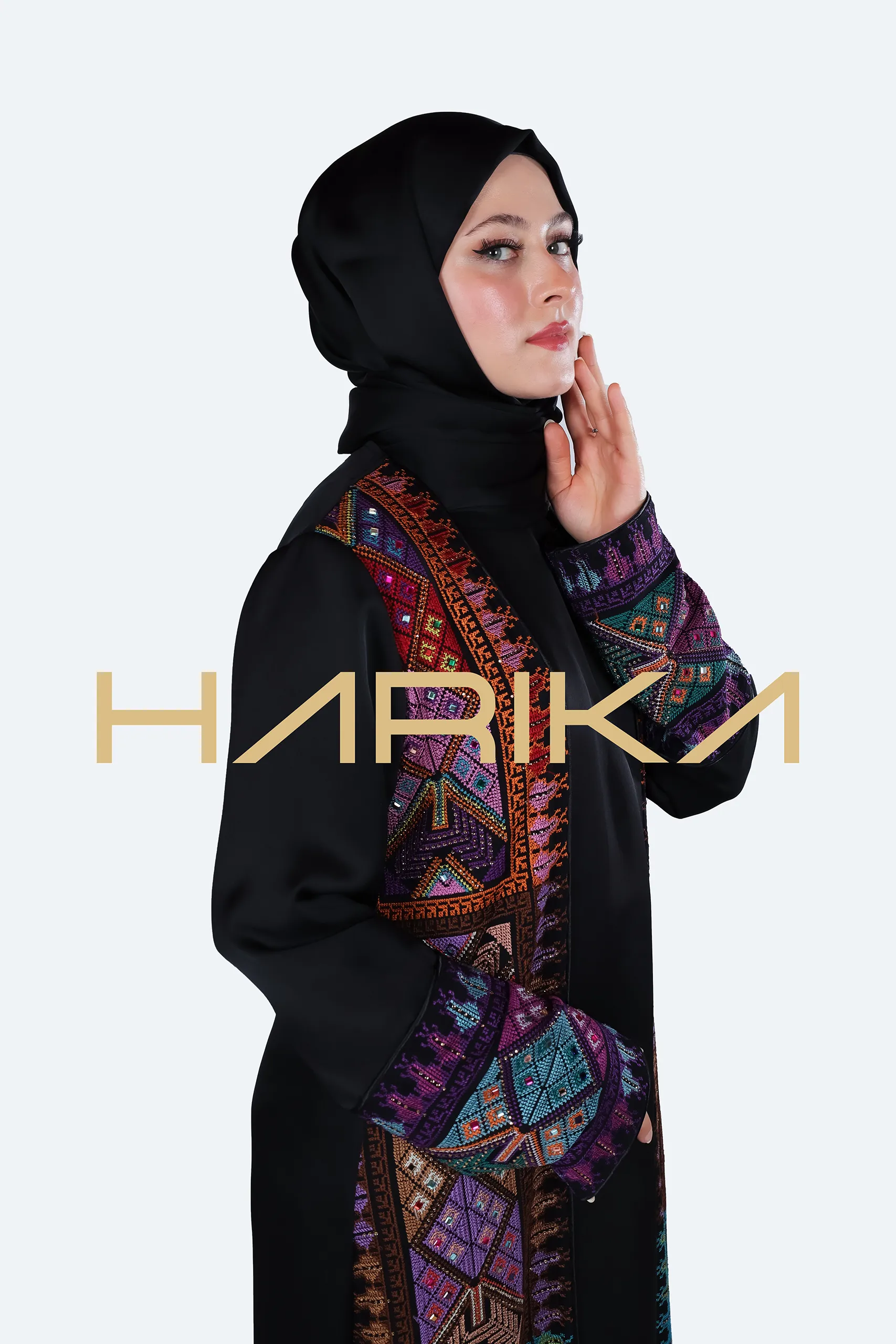 Luxury Abaya "Palestinian style" - Image 3