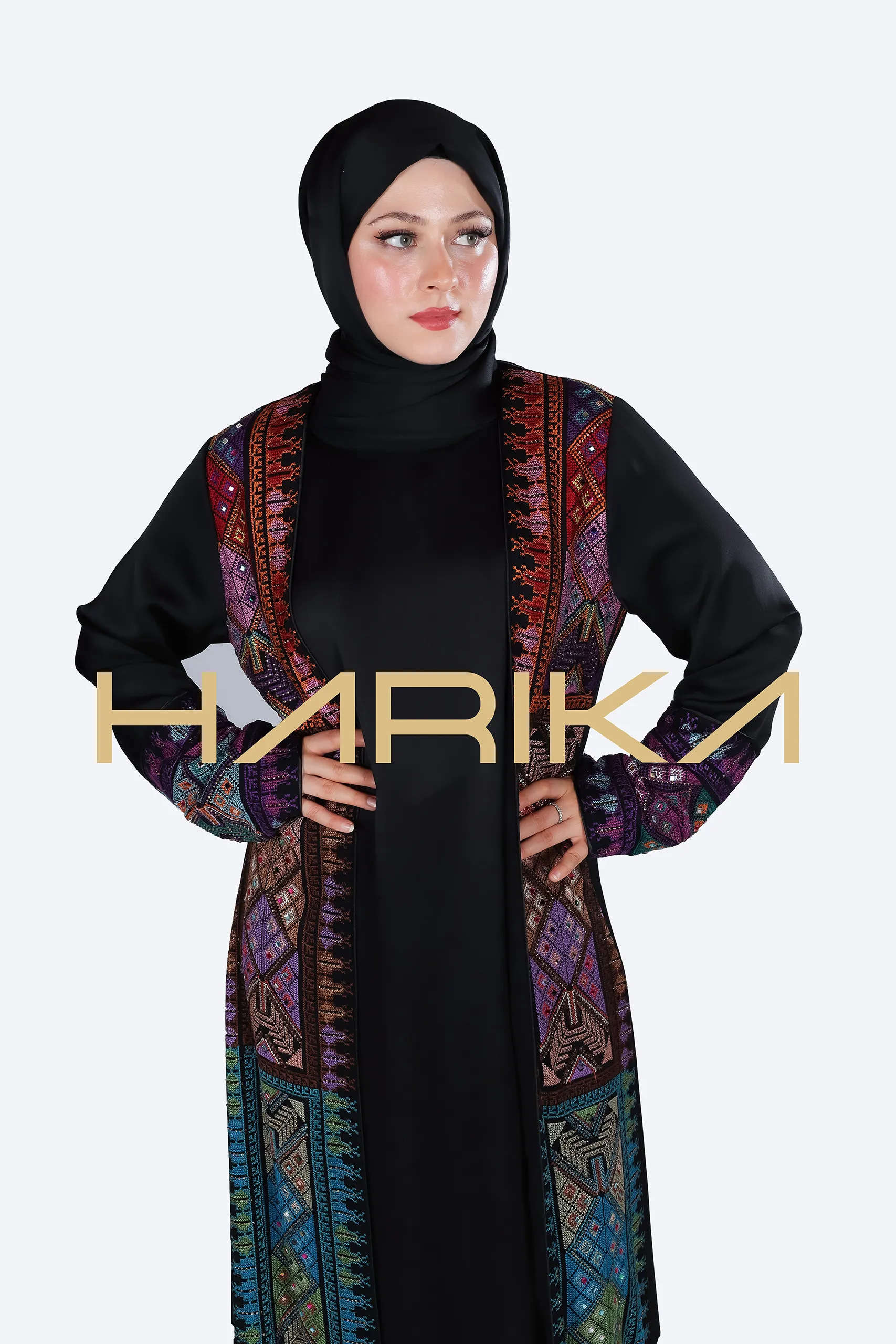 Luxury Abaya "Palestinian style" - Image 2
