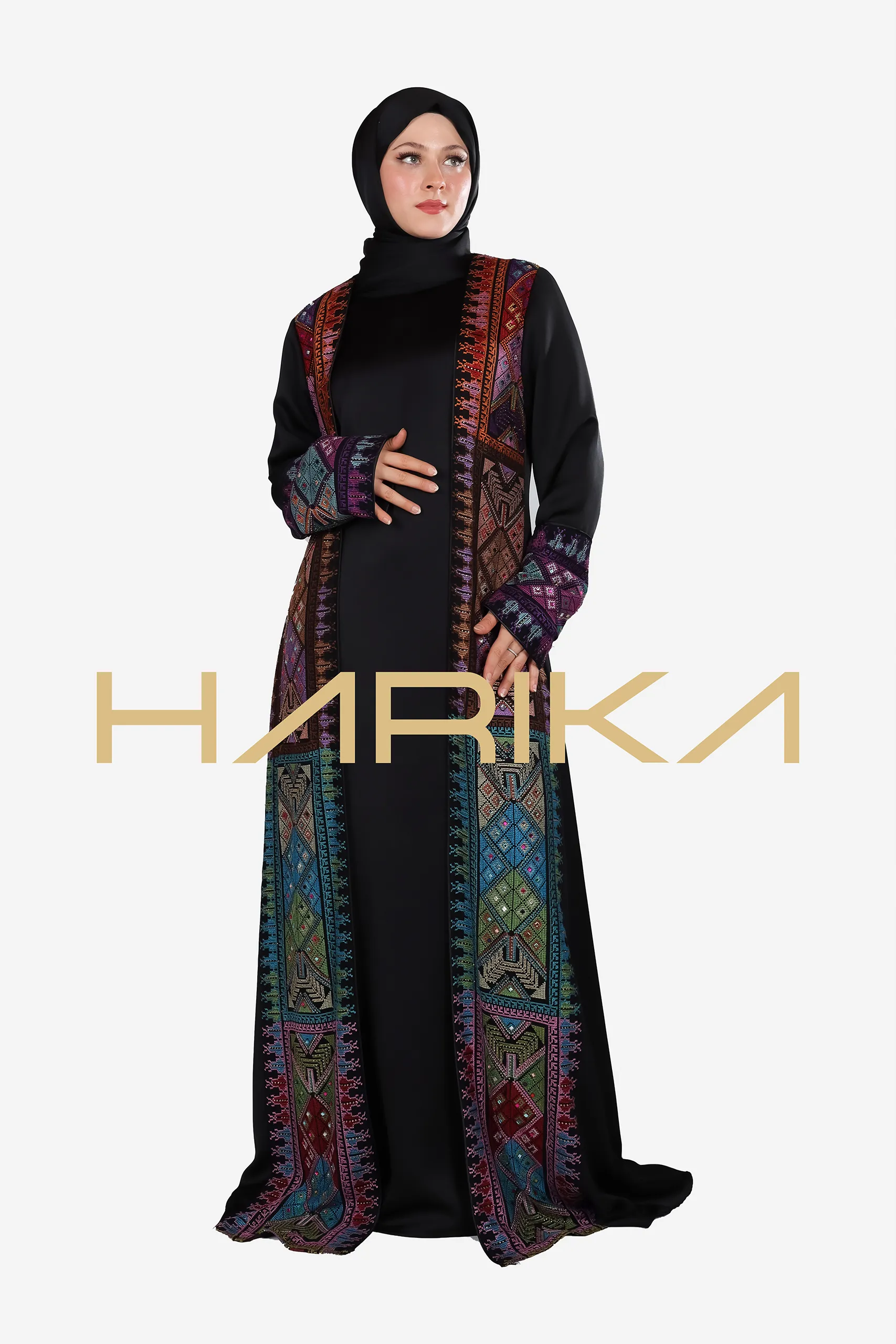 Luxury Abaya "Palestinian style" - Image 8