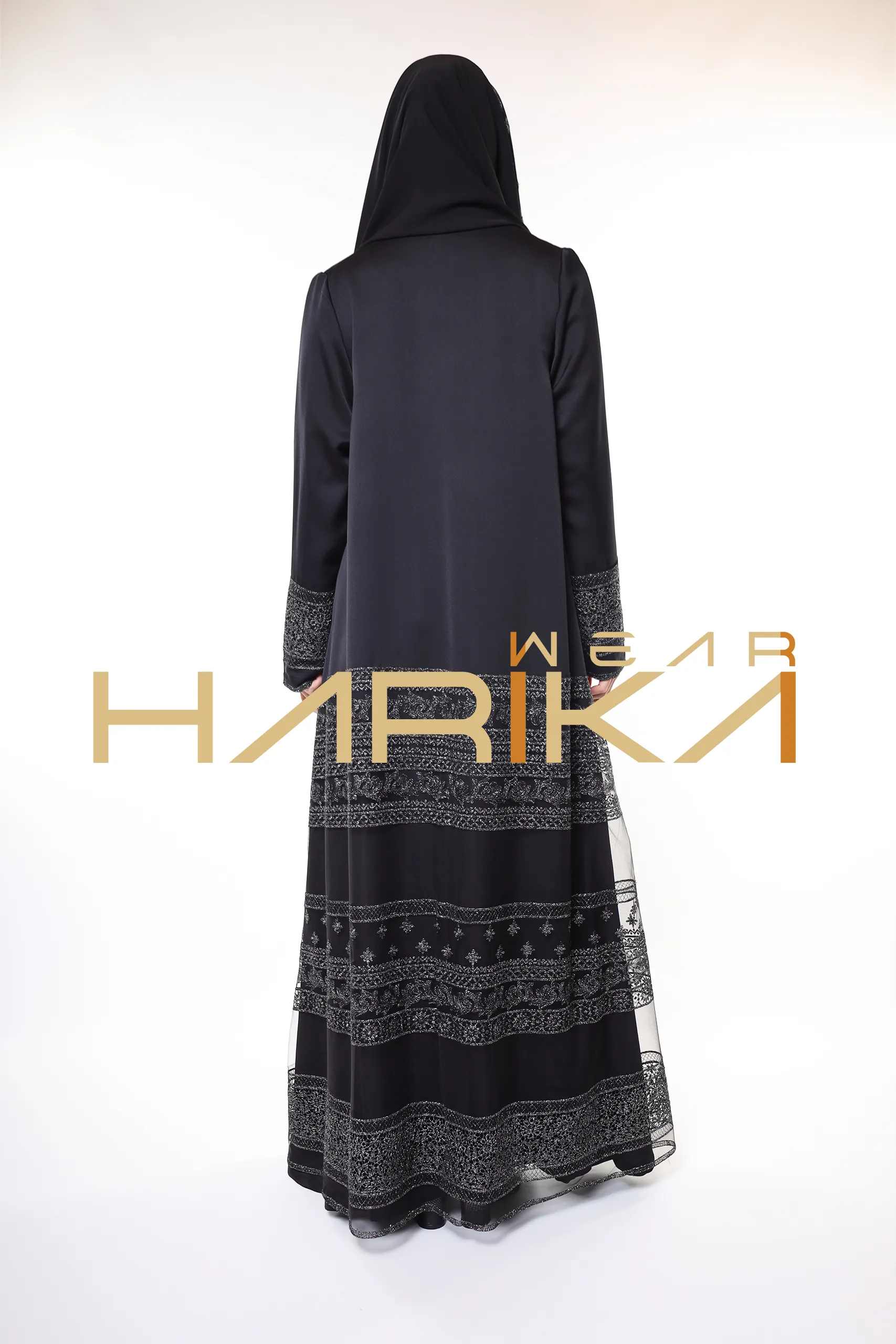 Queen's elegant abaya *shawl gift* - Image 9