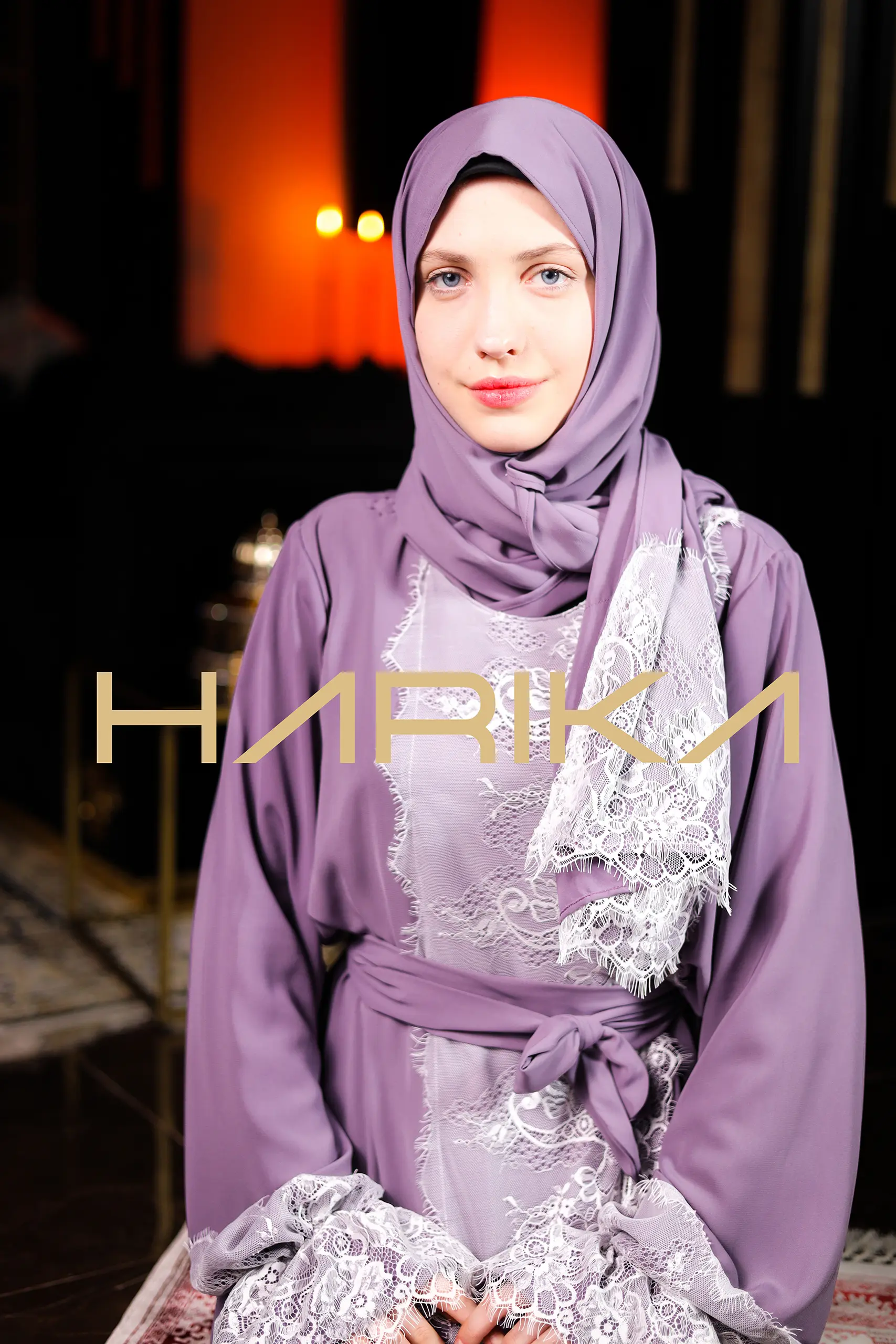 Abaya for prayer, Umrah and daily use. The abaya and shawl are one piece - Image 3