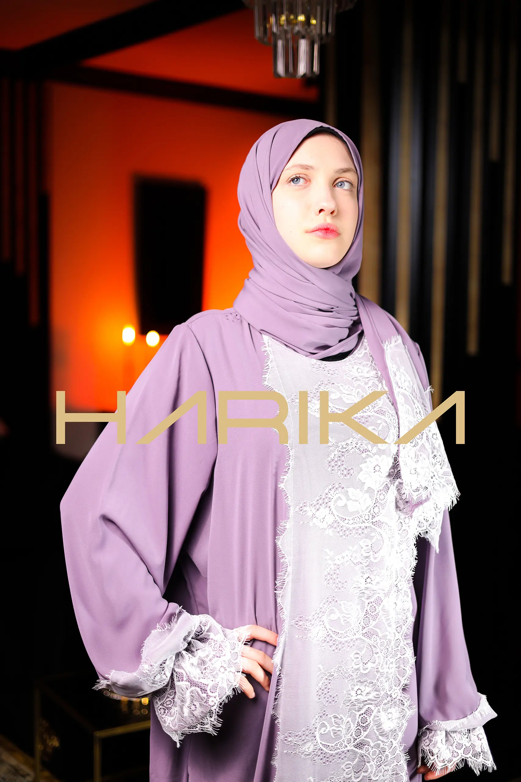 Abaya for prayer, Umrah and daily use. The abaya and shawl are one piece - Image 5