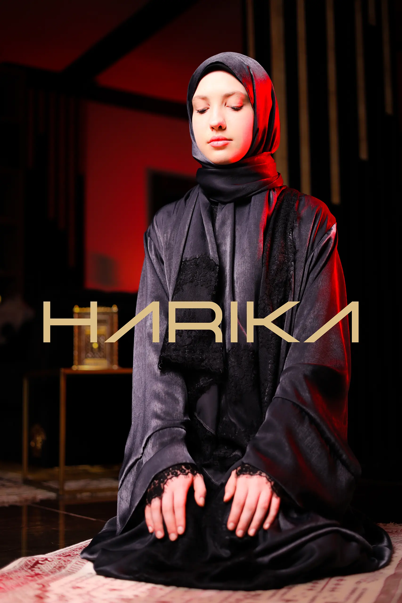 Abaya for prayer, Umrah and daily use. The abaya and shawl are one piece - Image 2