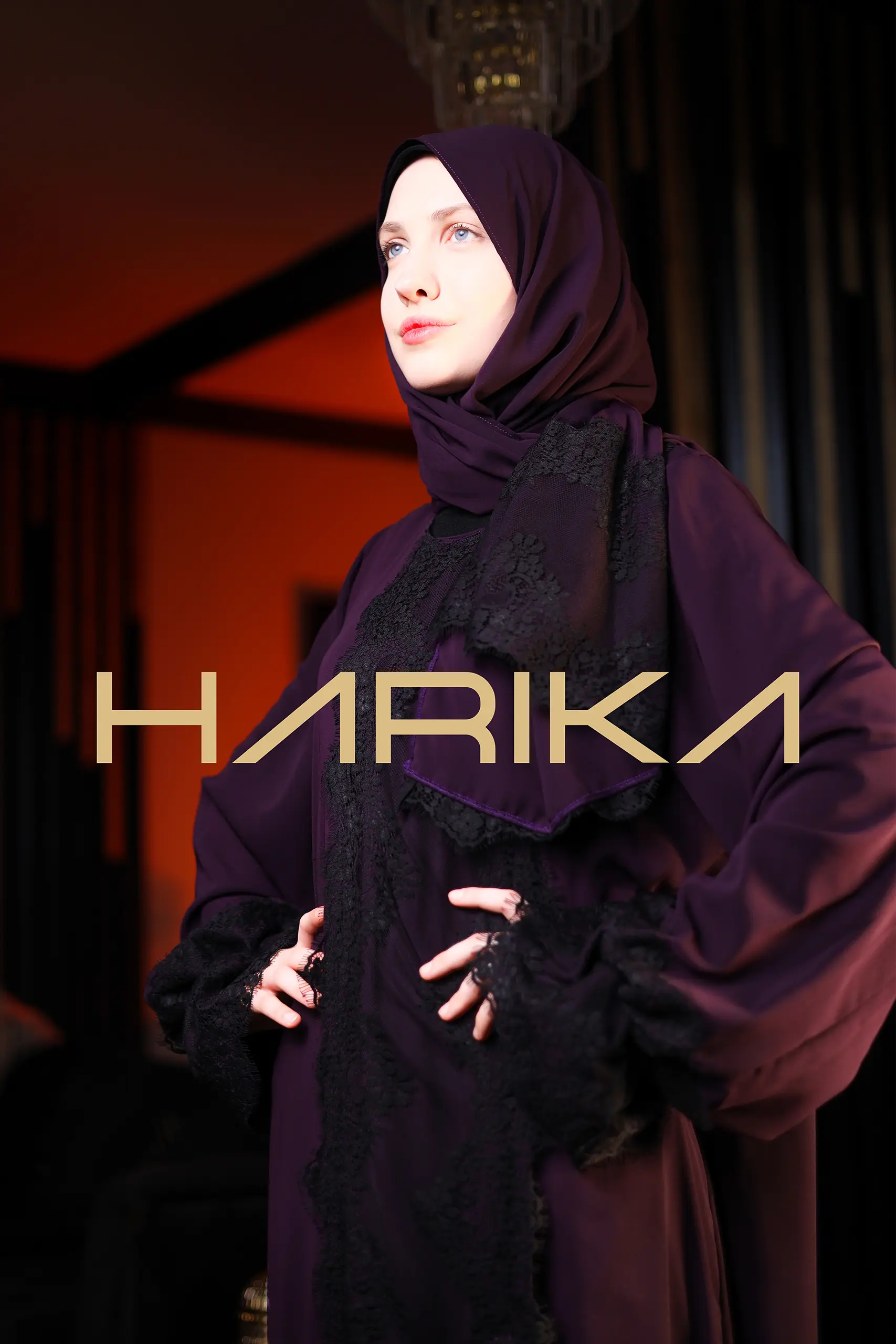 Abaya for prayer, Umrah and daily use. The abaya and shawl are one piece - Image 9