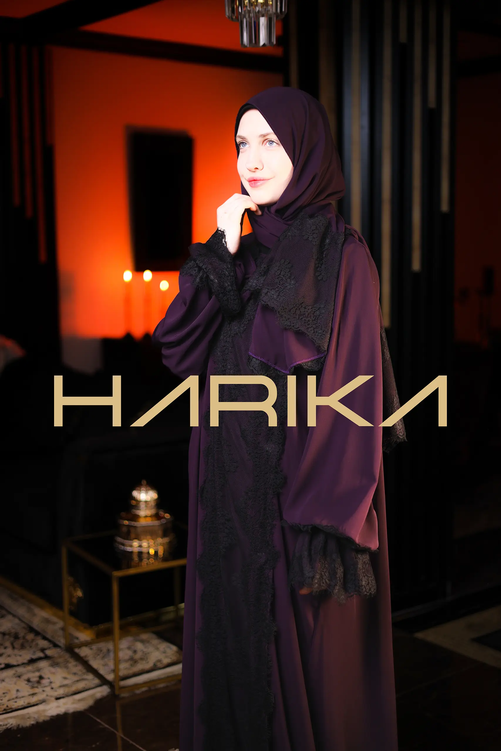 Abaya for prayer, Umrah and daily use. The abaya and shawl are one piece - Image 4