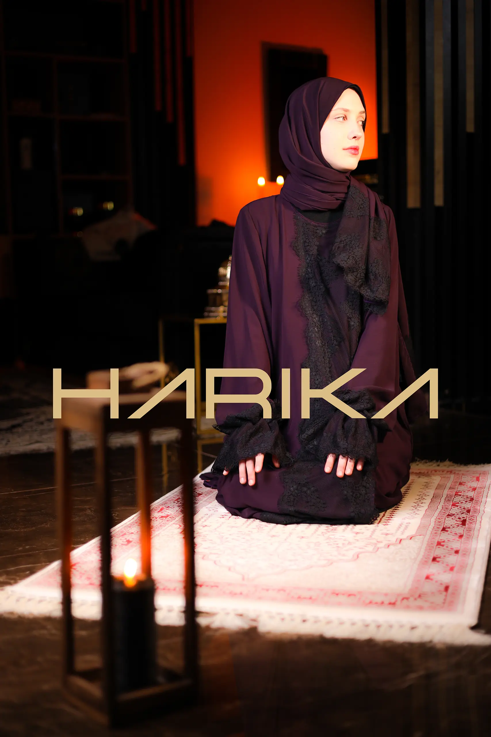 Abaya for prayer, Umrah and daily use. The abaya and shawl are one piece - Image 2