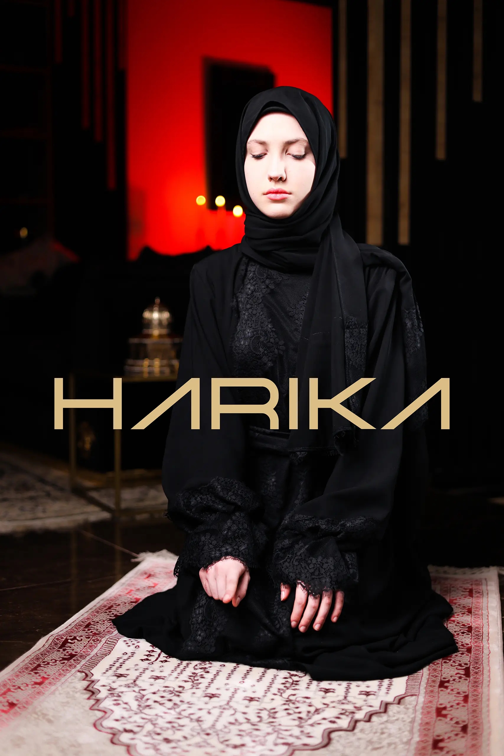 Abaya for prayer, Umrah and daily use. The abaya and shawl are one piece - Image 12
