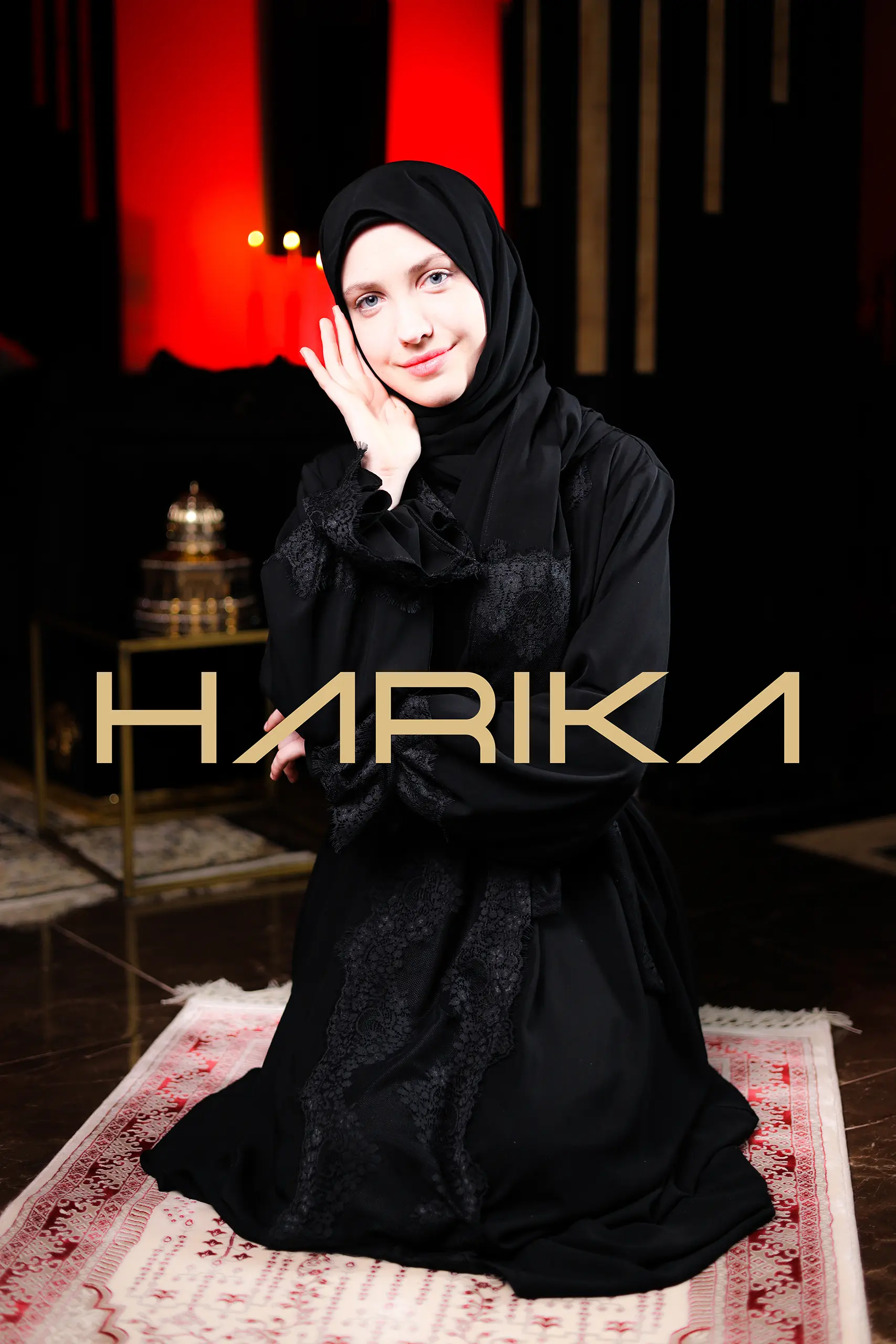 Abaya for prayer, Umrah and daily use. The abaya and shawl are one piece - Image 7