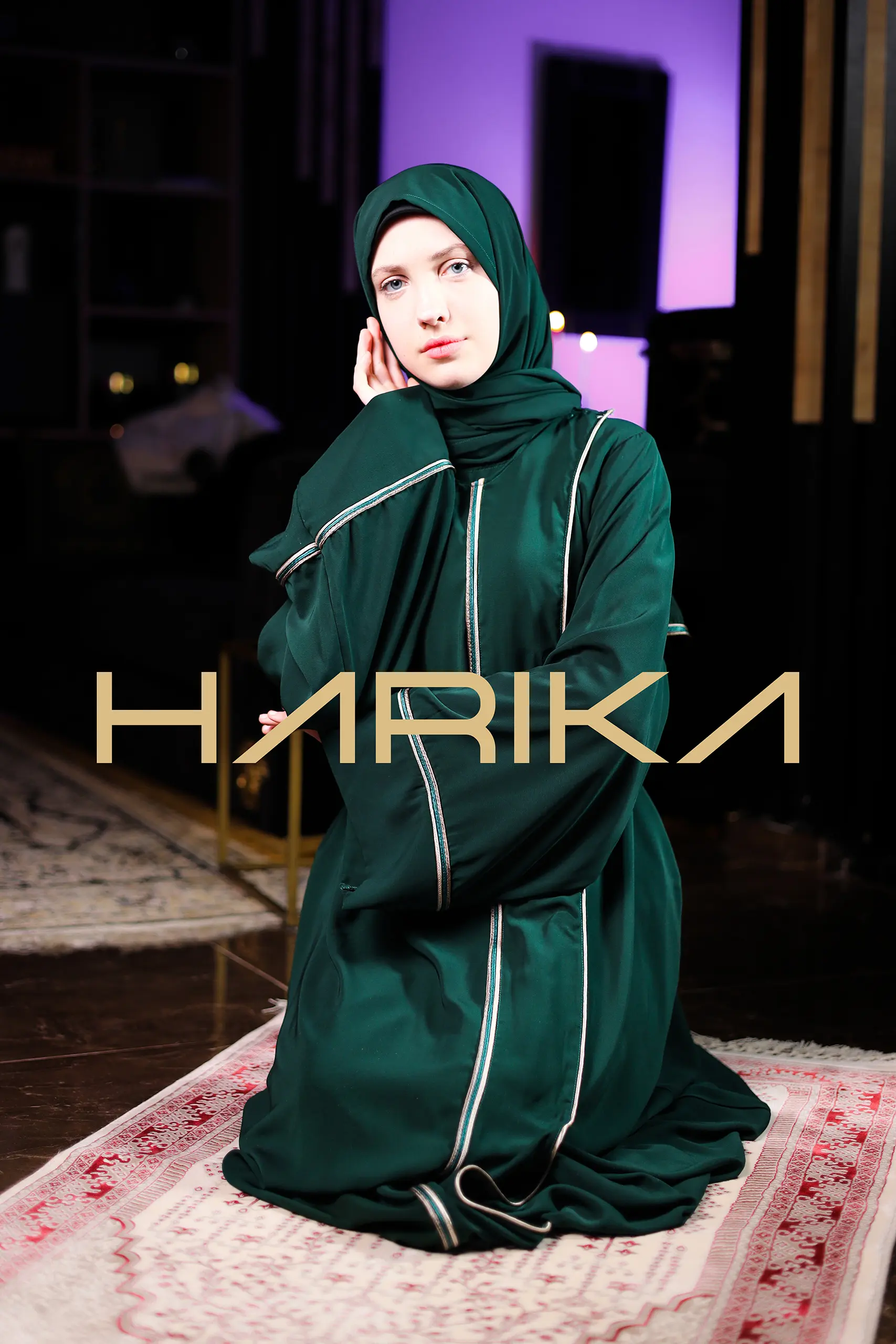 Abaya for prayer, Umrah and daily use. The abaya and shawl are one piece - Image 7
