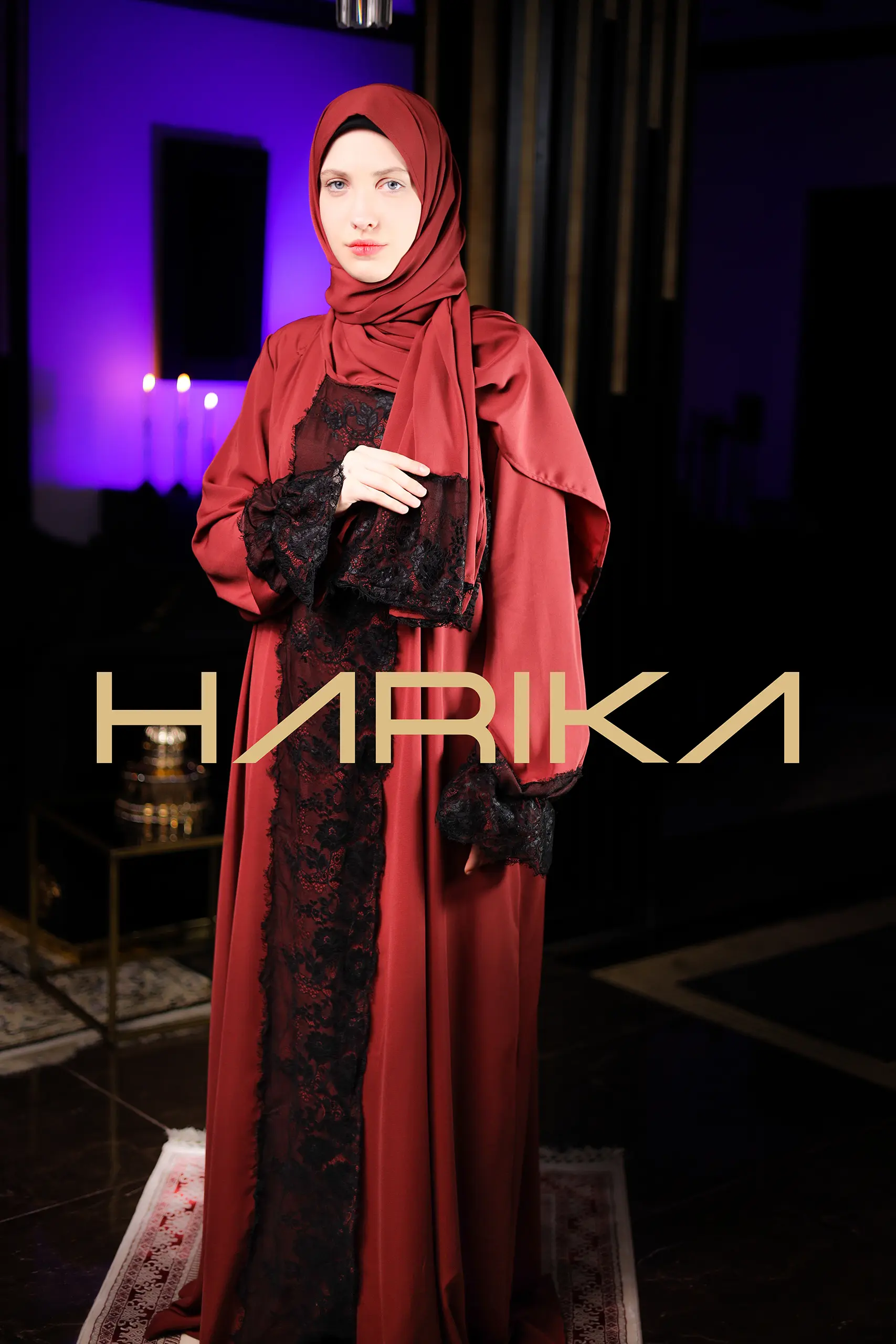 Abaya for prayer, Umrah and daily use. The abaya and shawl are one piece - Image 2