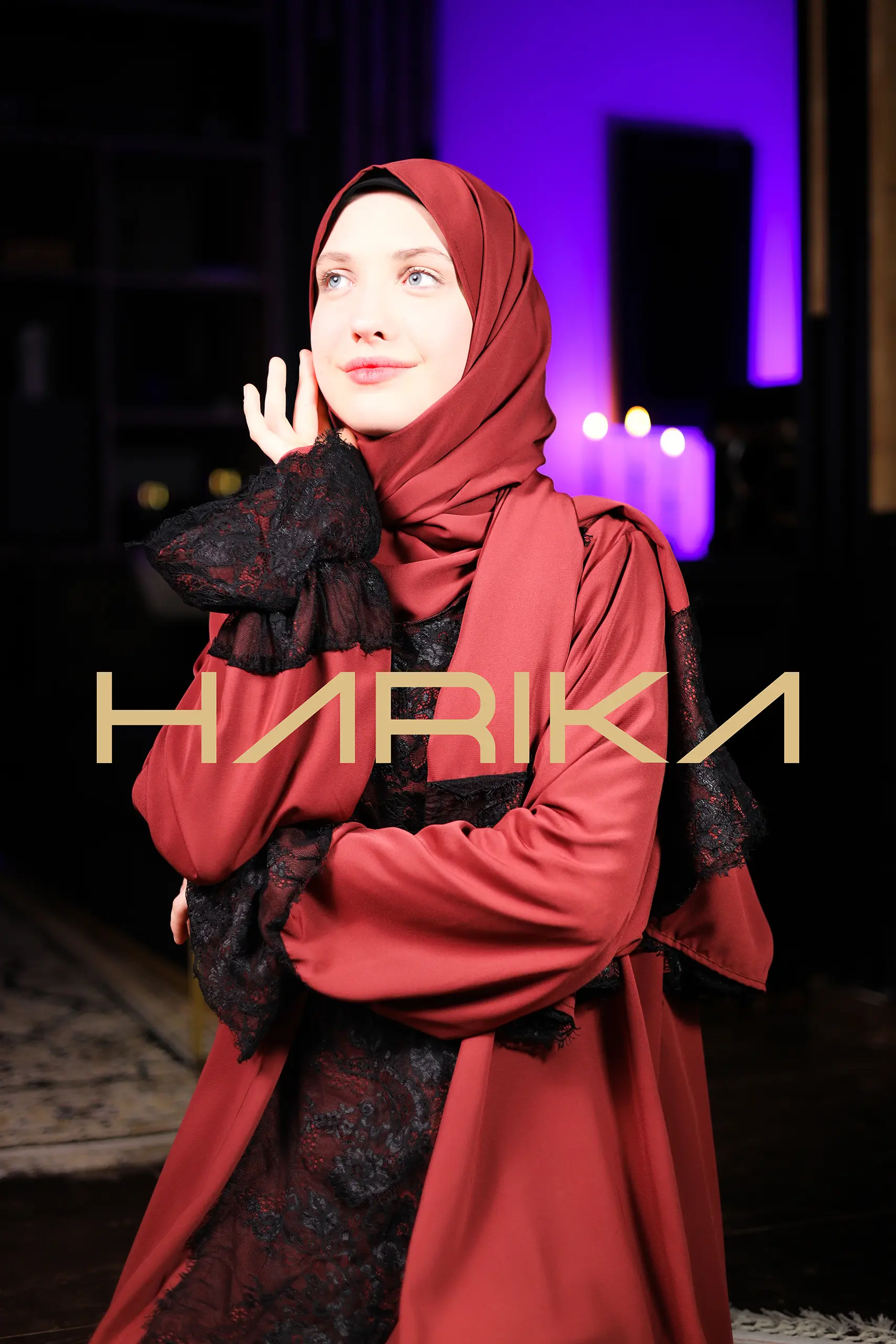 Abaya for prayer, Umrah and daily use. The abaya and shawl are one piece - Image 9