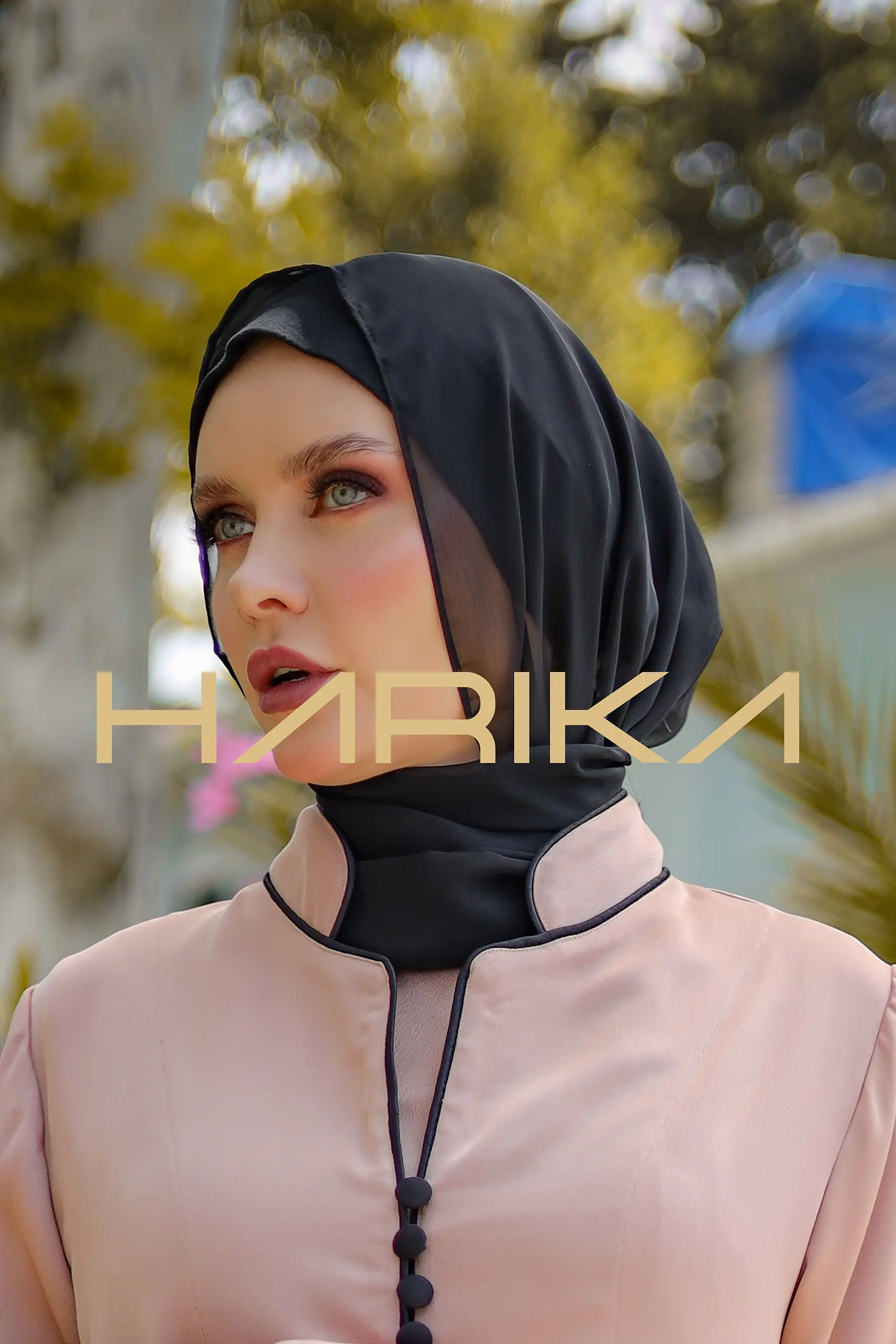 Black Chiffon Shawl - Image 4