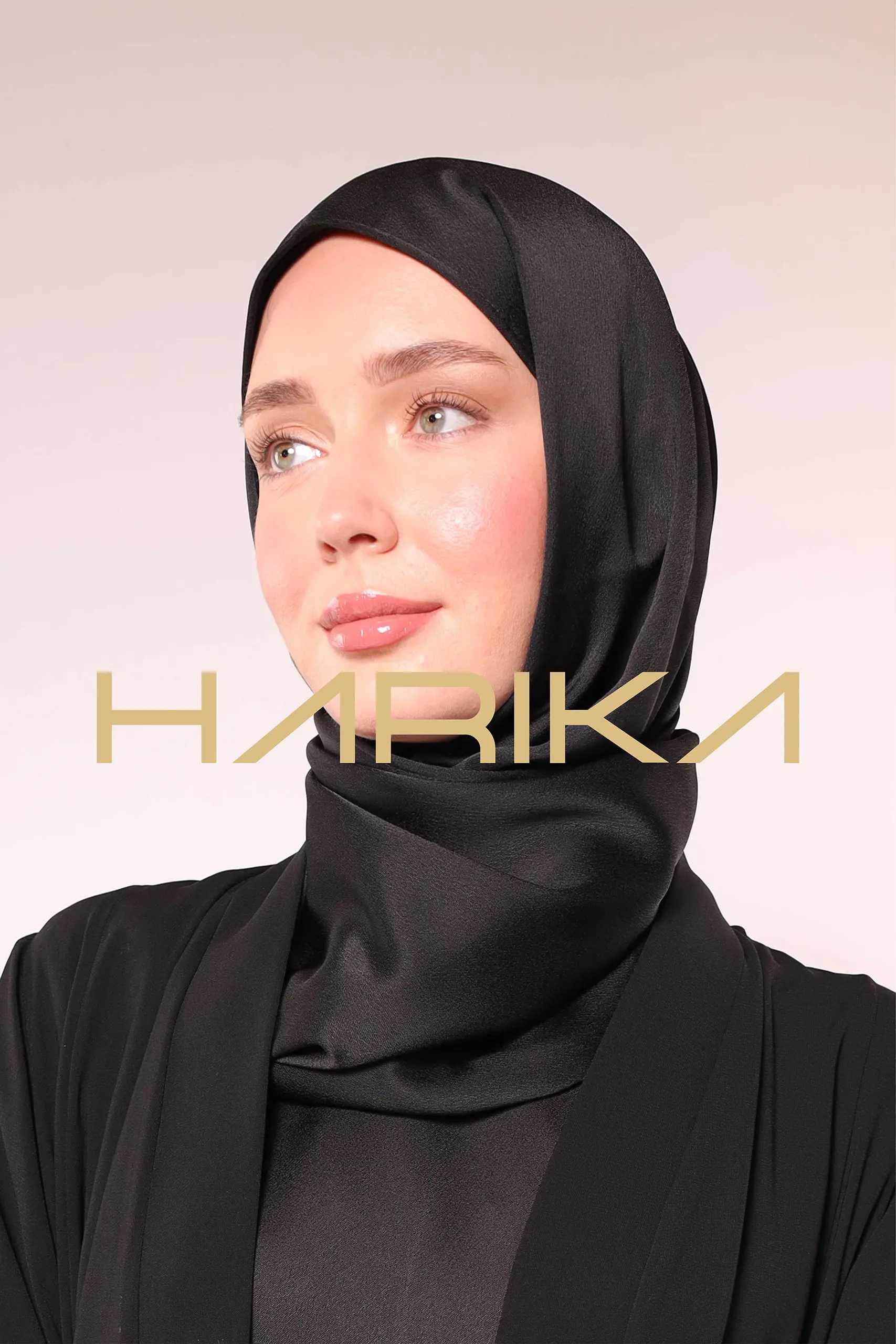 Black Silk Crepe Shawl - Image 3