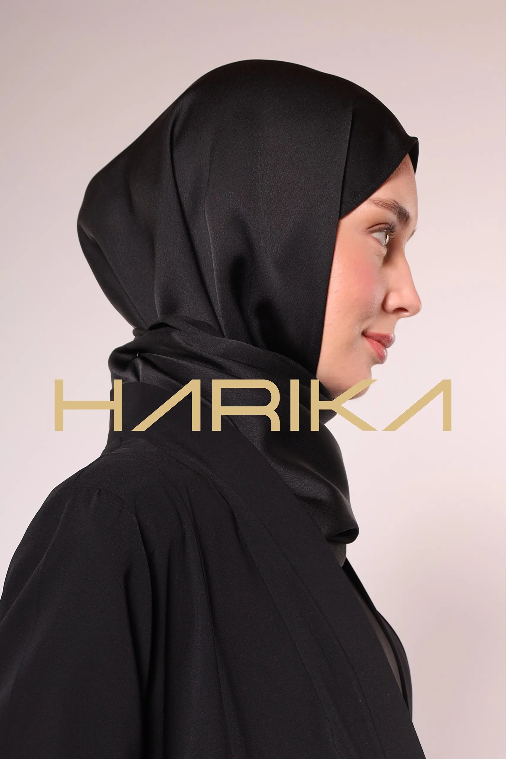 Black Silk Crepe Shawl - Image 4