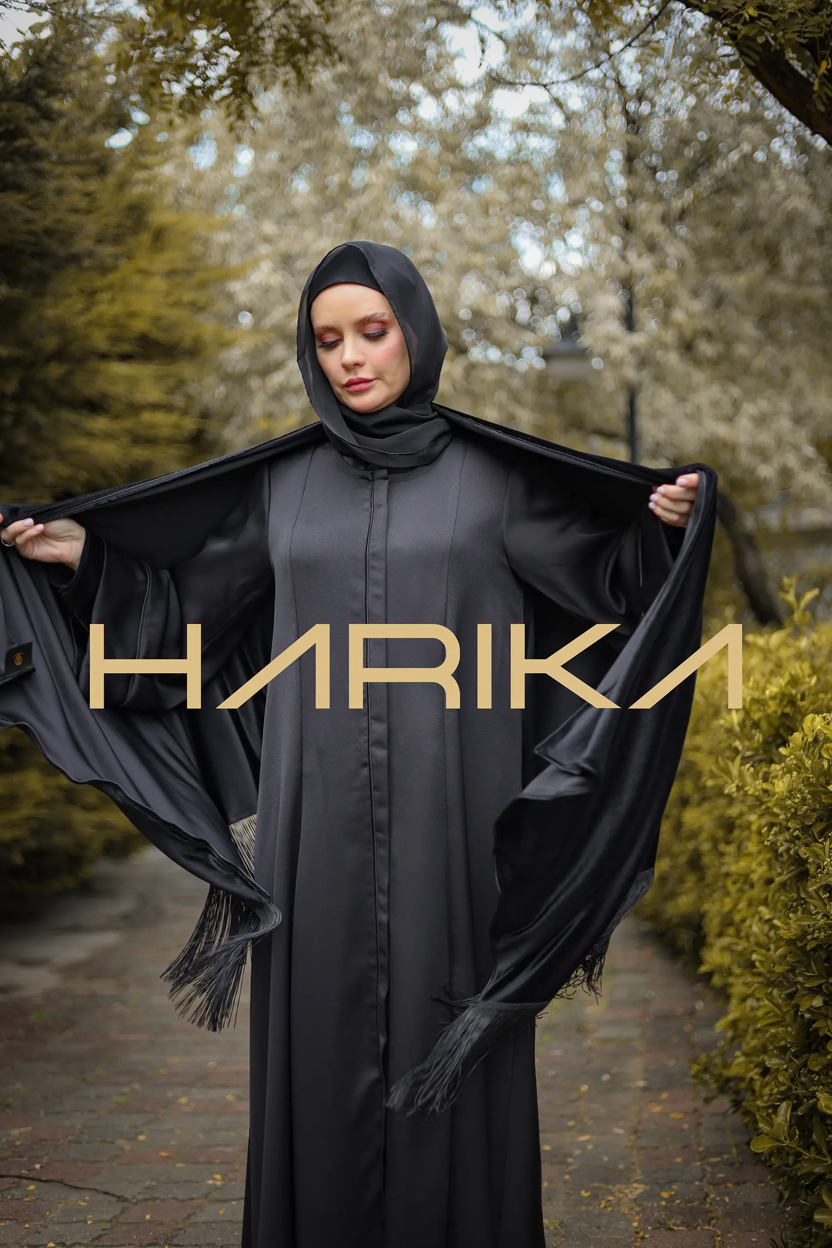 Black velvet Shawl - Image 8
