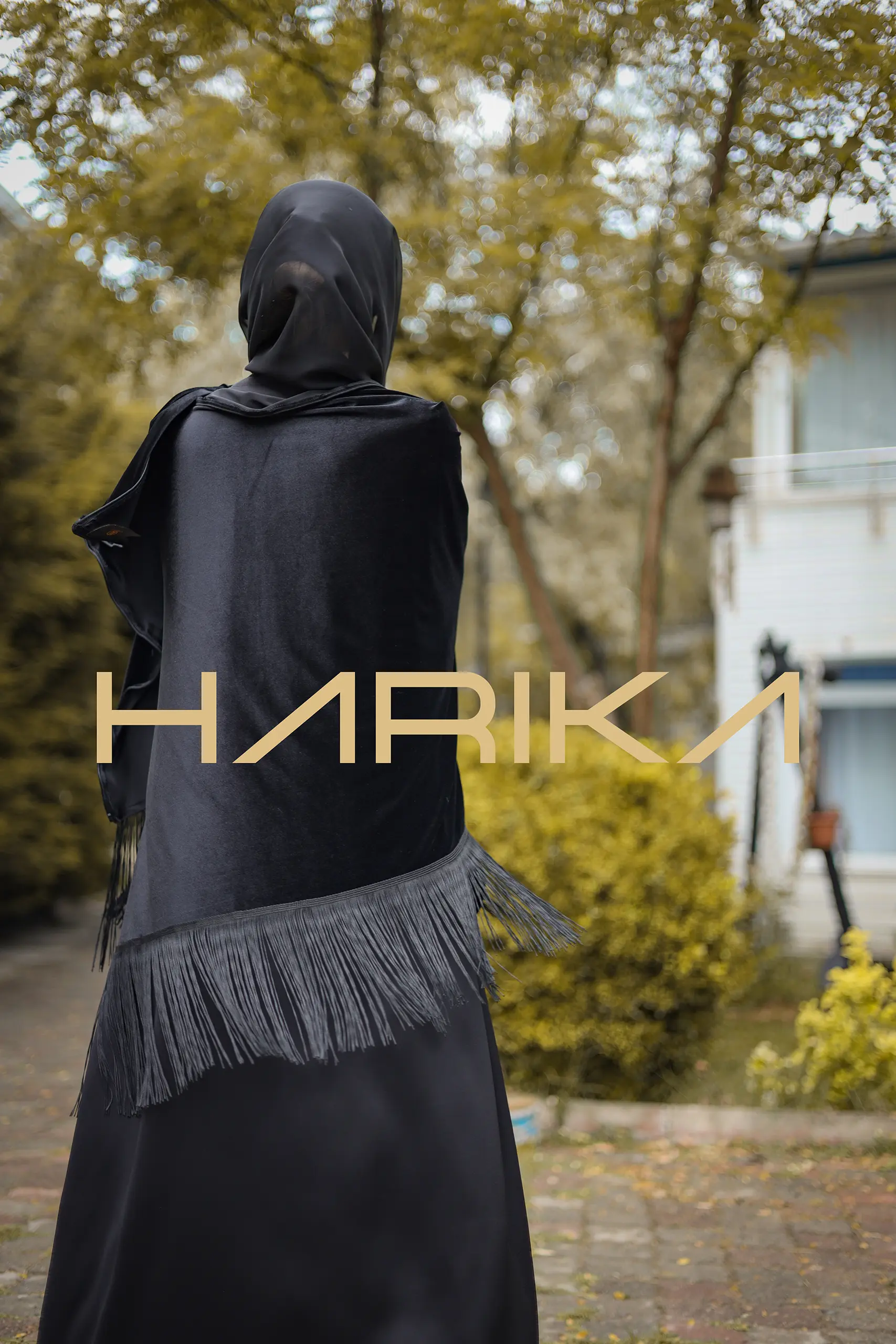 Black velvet Shawl - Image 6