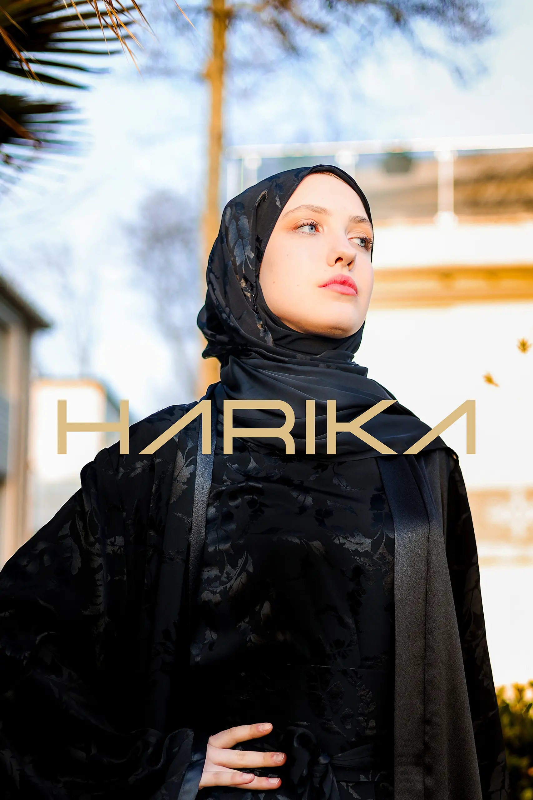 Black Premium Jessica Silk Shawl - Image 2