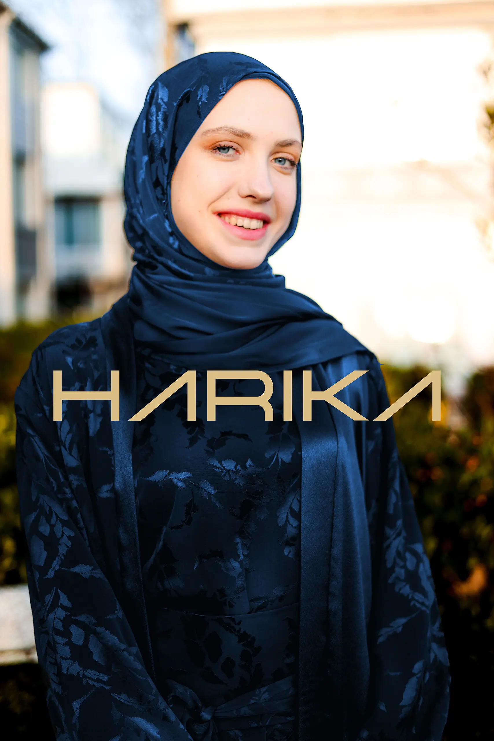 Blue Premium Jessica Silk Shawl - Image 5